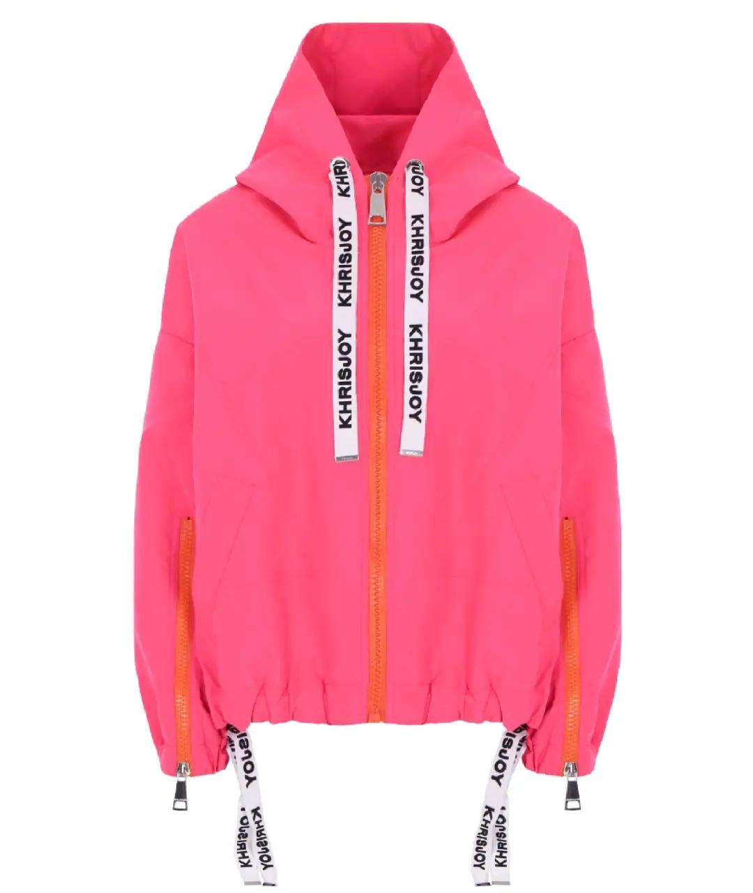 KHRISJOY Розовая хлопковая куртка, фото 1
