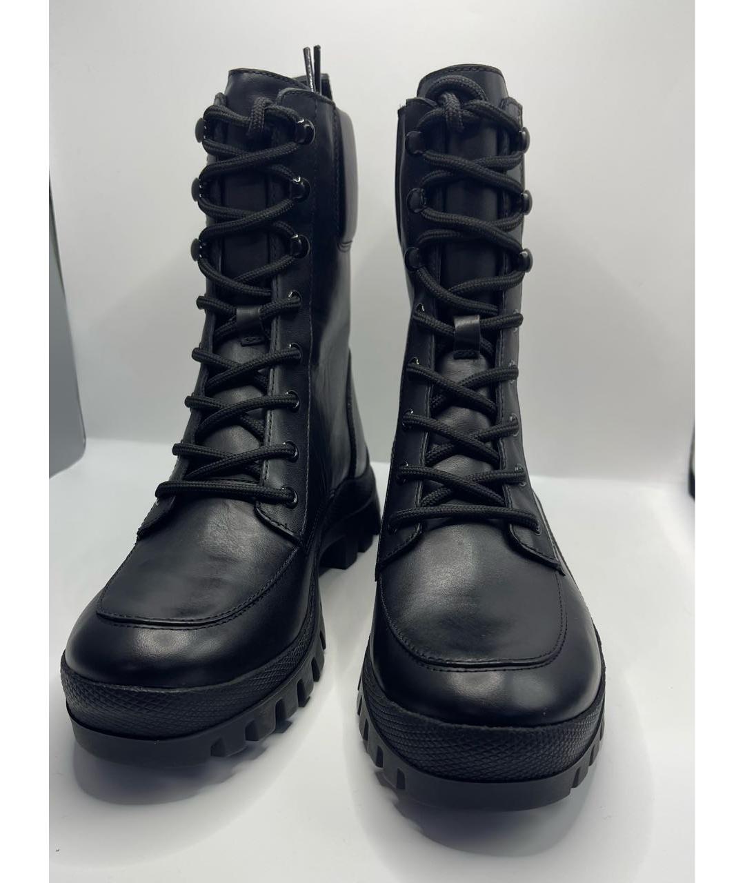 DKNY Черные кожаные ботинки, фото 2