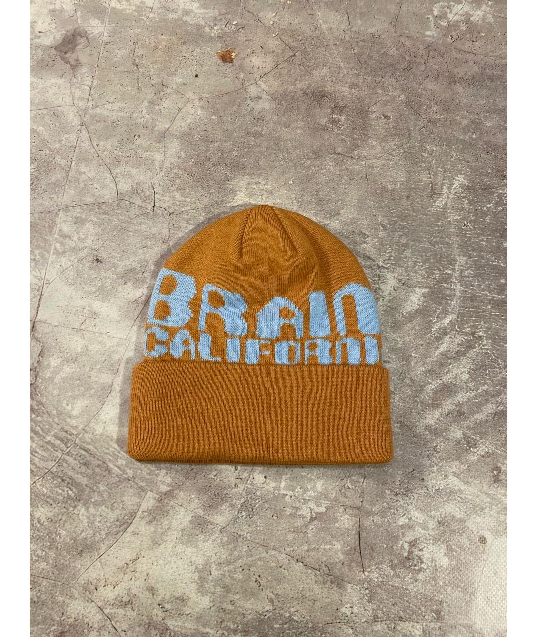 Brain Dead Оранжевая шапка, фото 9
