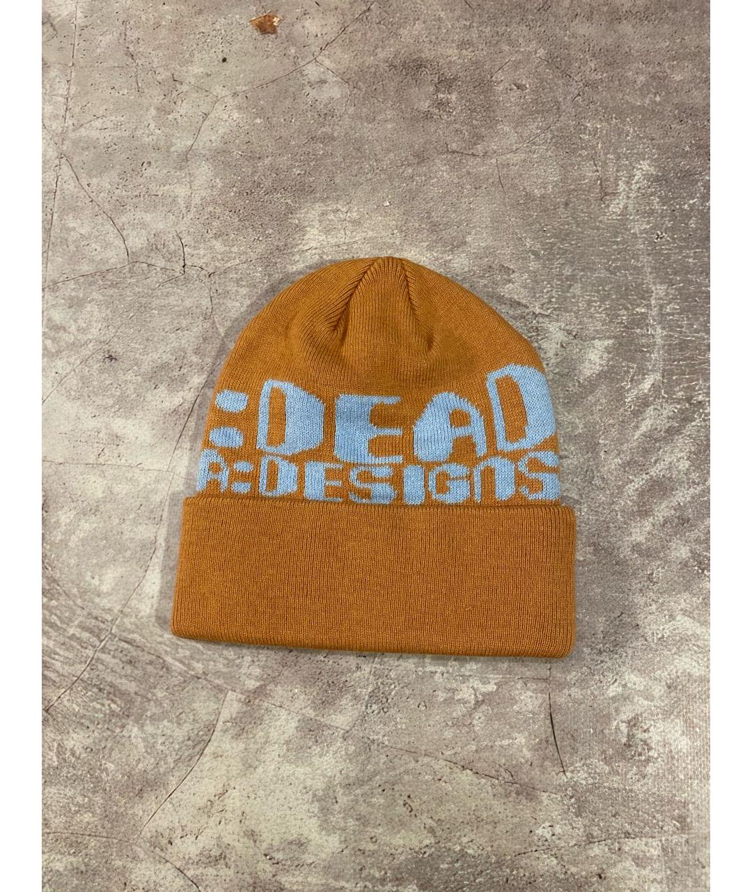 Brain Dead Оранжевая шапка, фото 2