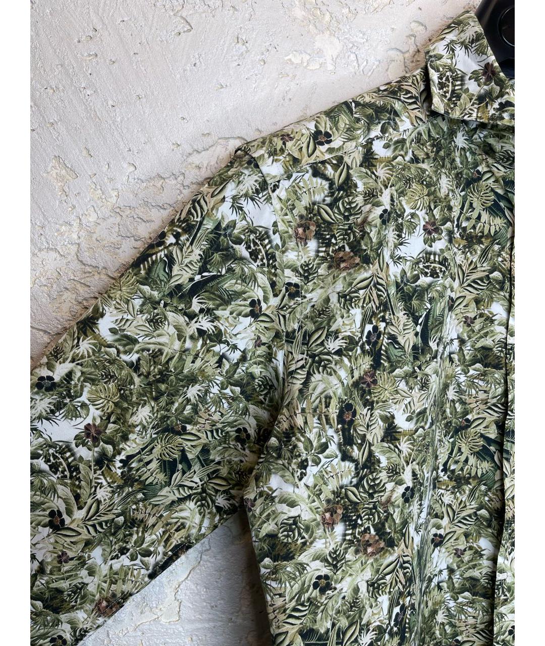 ETON Зеленая хлопковая кэжуал рубашка, фото 3