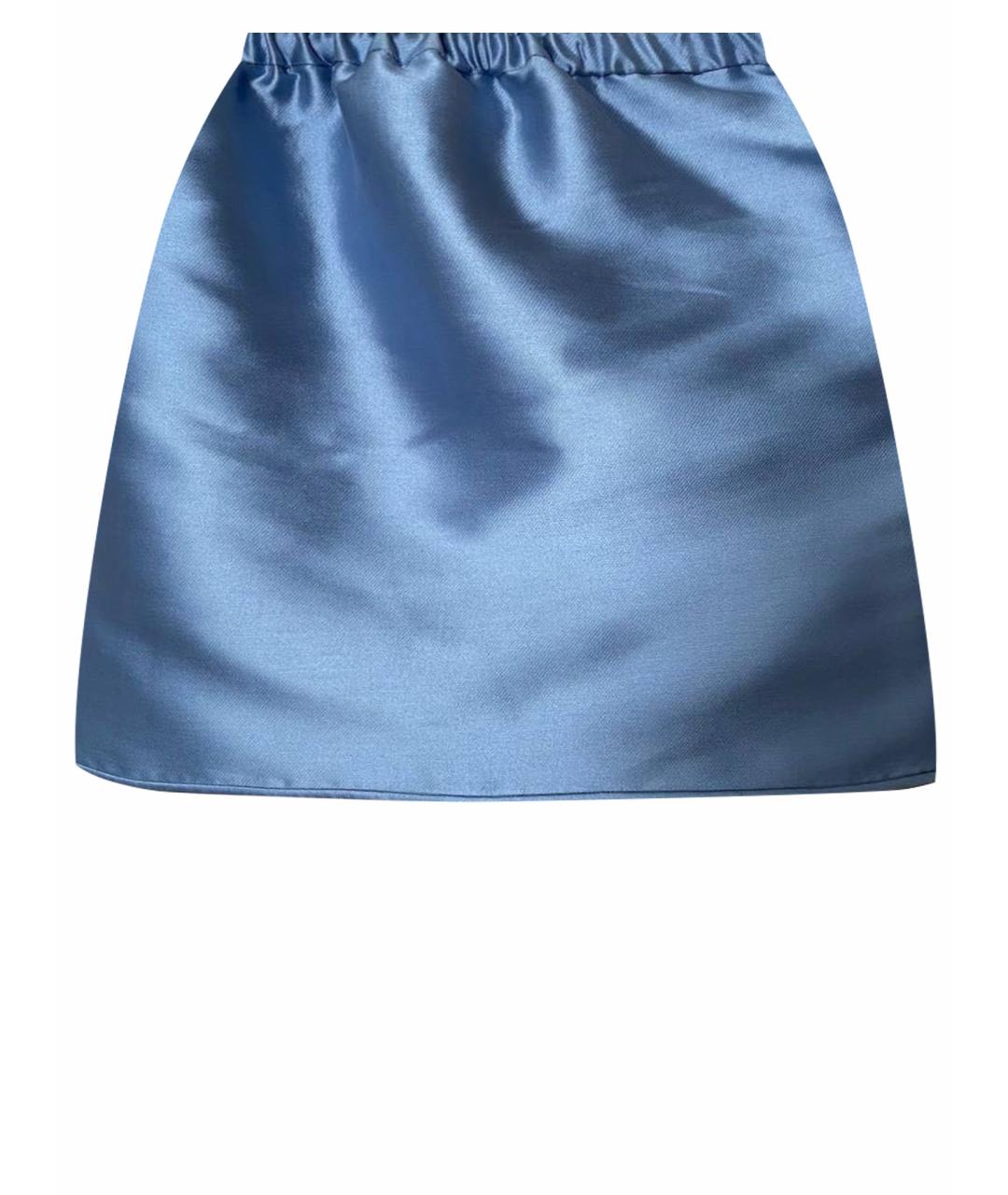 NO. 21 Голубая юбка мини, фото 1