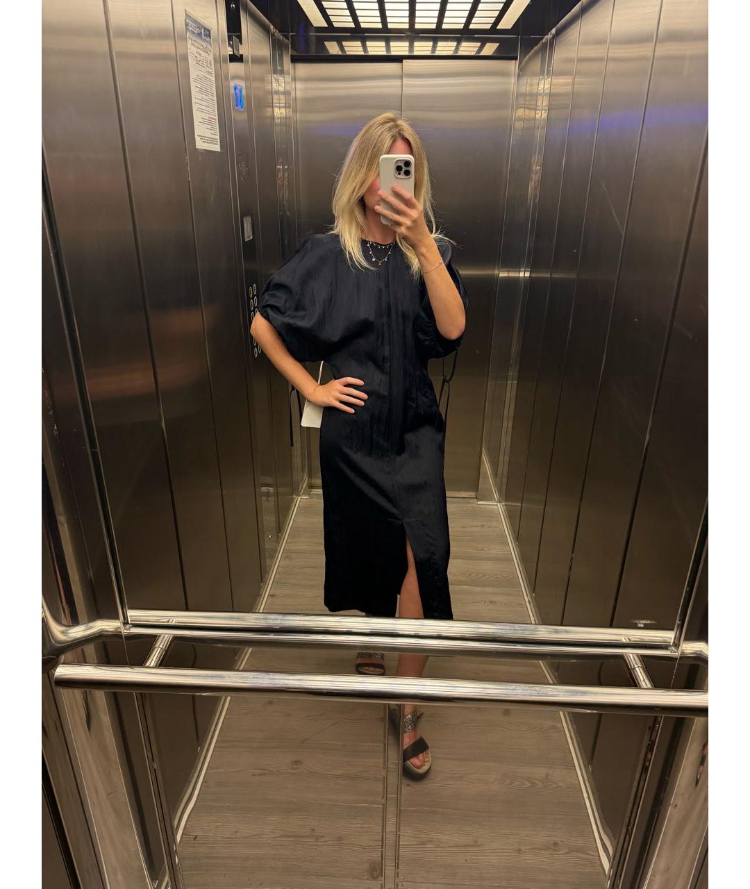 JIL SANDER Черное платье, фото 5