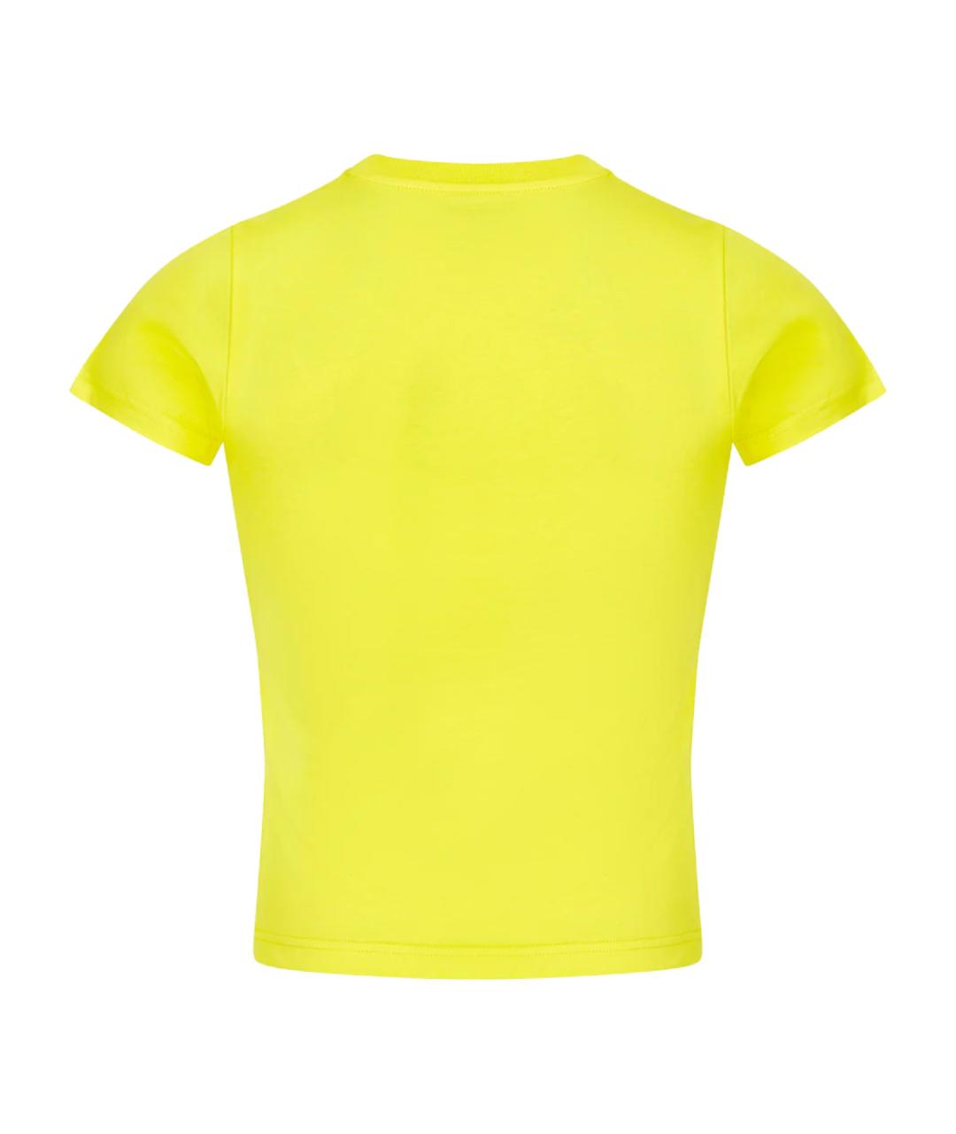 MARTINE ROSE Желтая футболка, фото 2