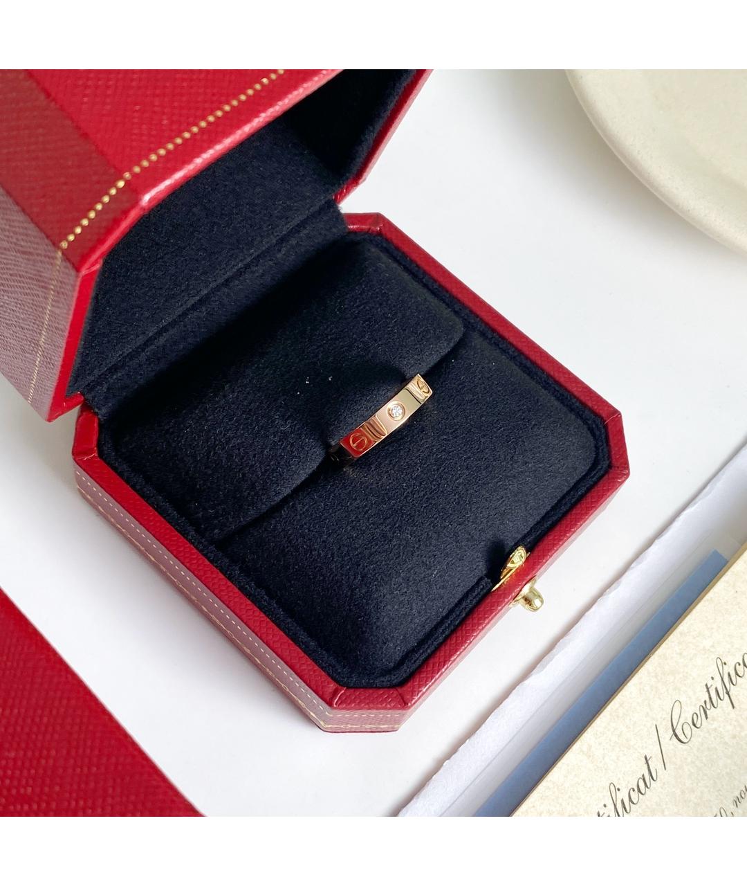 CARTIER Золотое кольцо из розового золота, фото 3