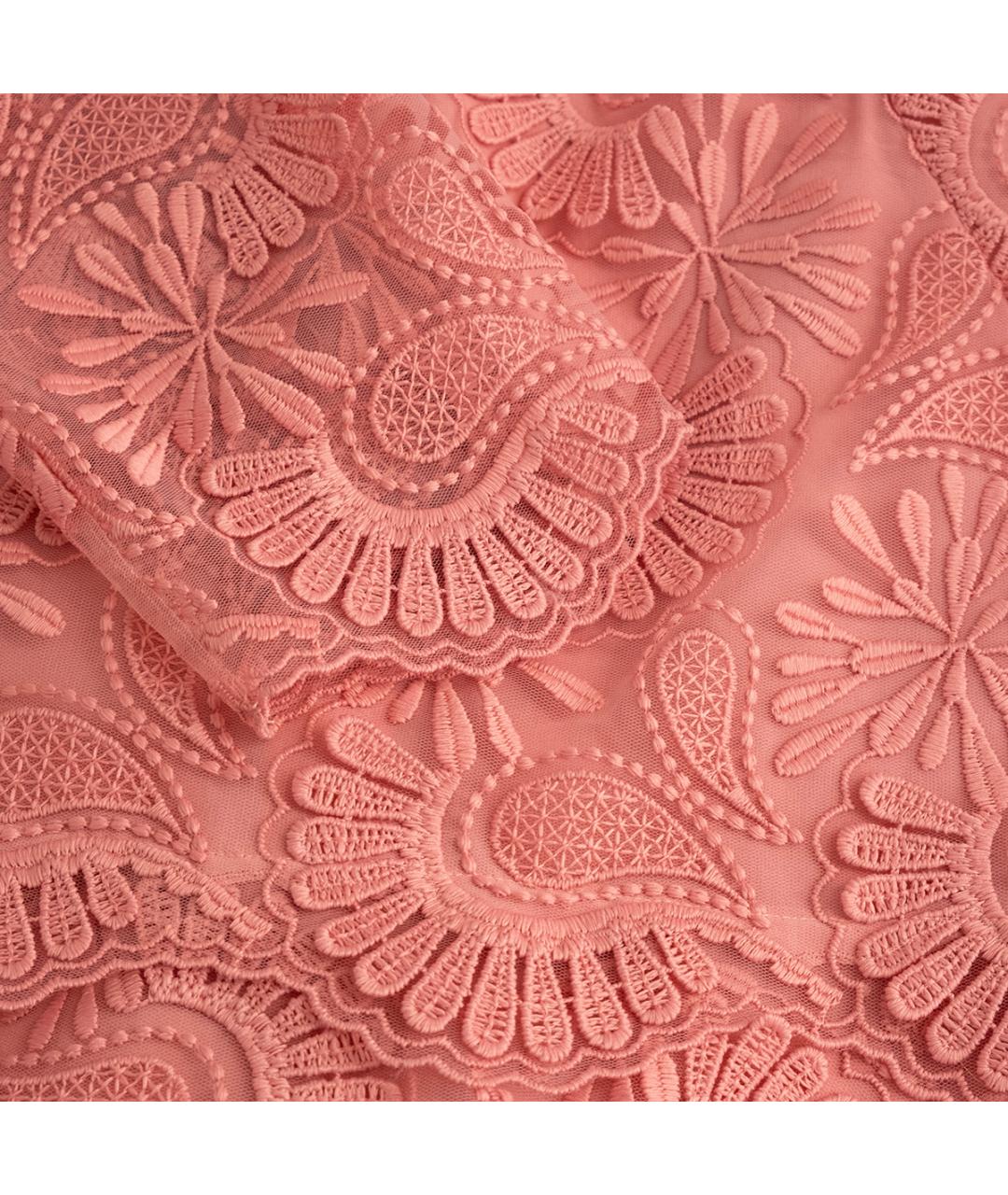ERMANNO SCERVINO Розовое полиэстеровое повседневное платье, фото 4