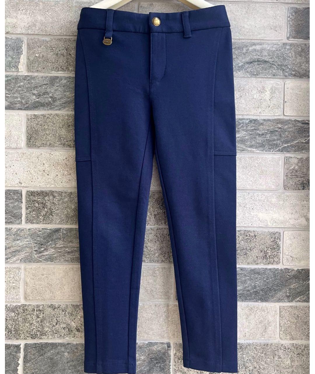 POLO RALPH LAUREN Темно-синие хлопковые брюки и шорты, фото 2