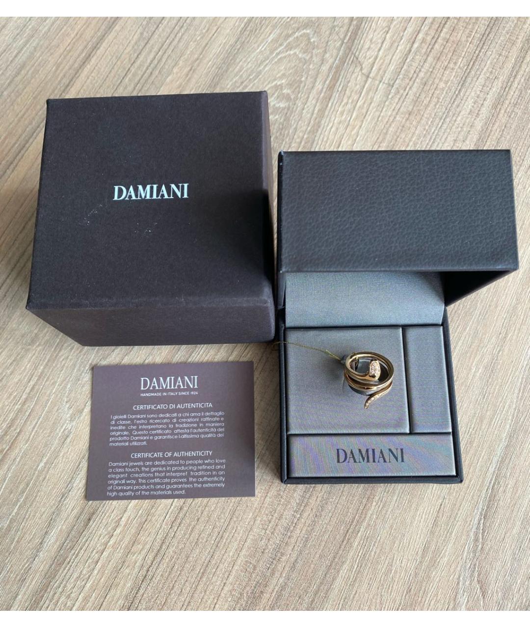 DAMIANI Золотое кольцо из розового золота, фото 6