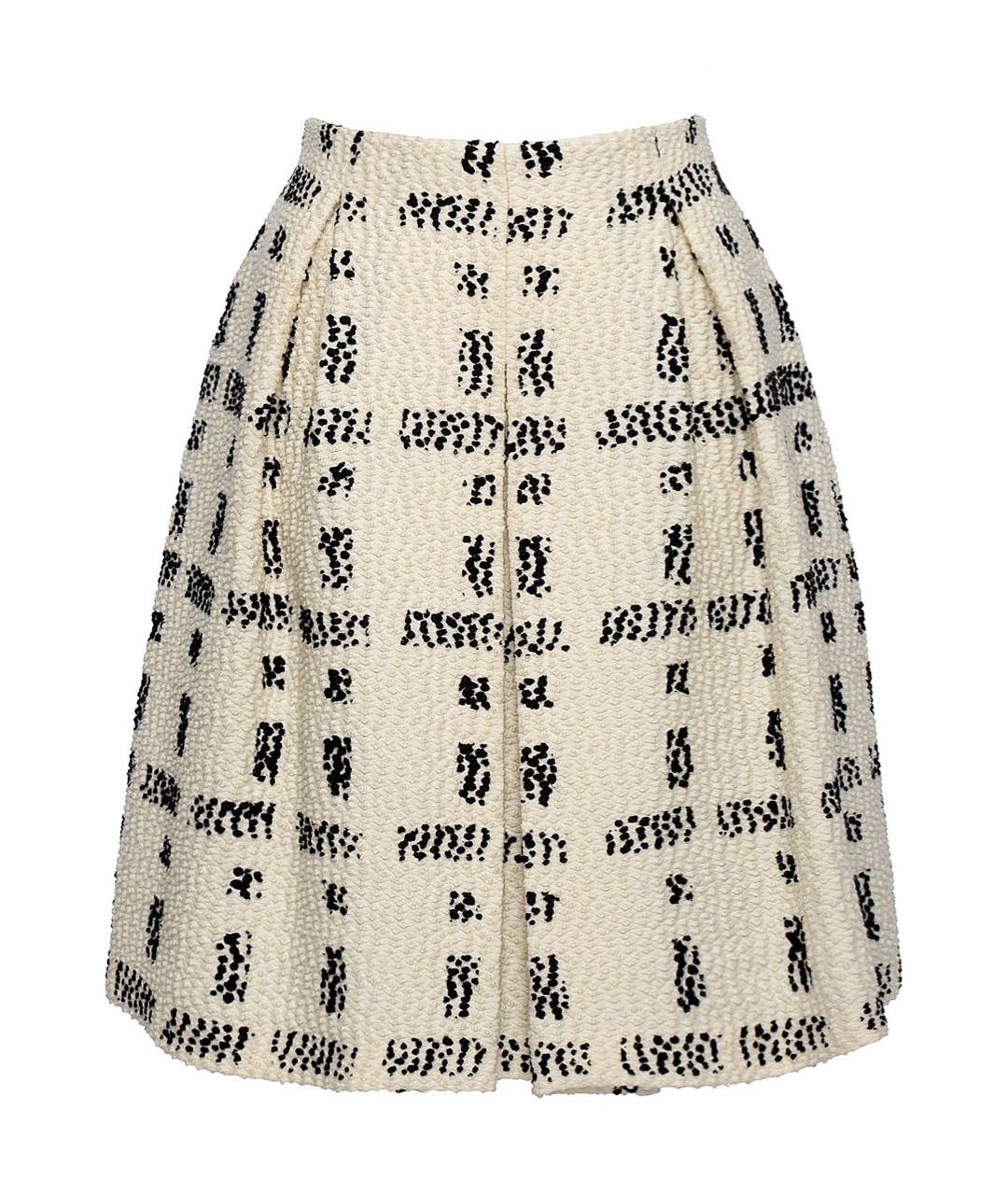 FENDI Мульти шелковая юбка мини, фото 1