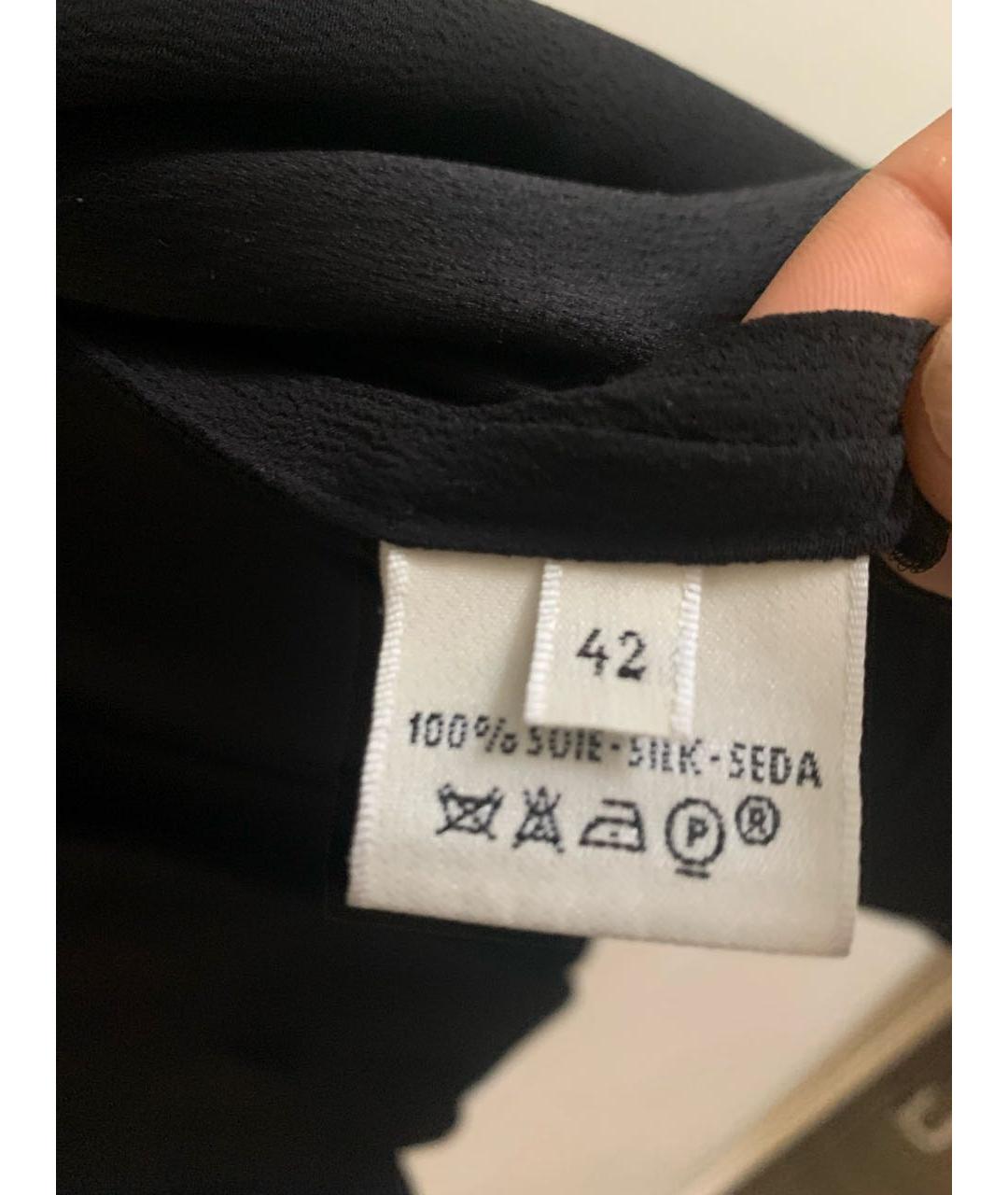 HERMES PRE-OWNED Черный шелковый жакет/пиджак, фото 3