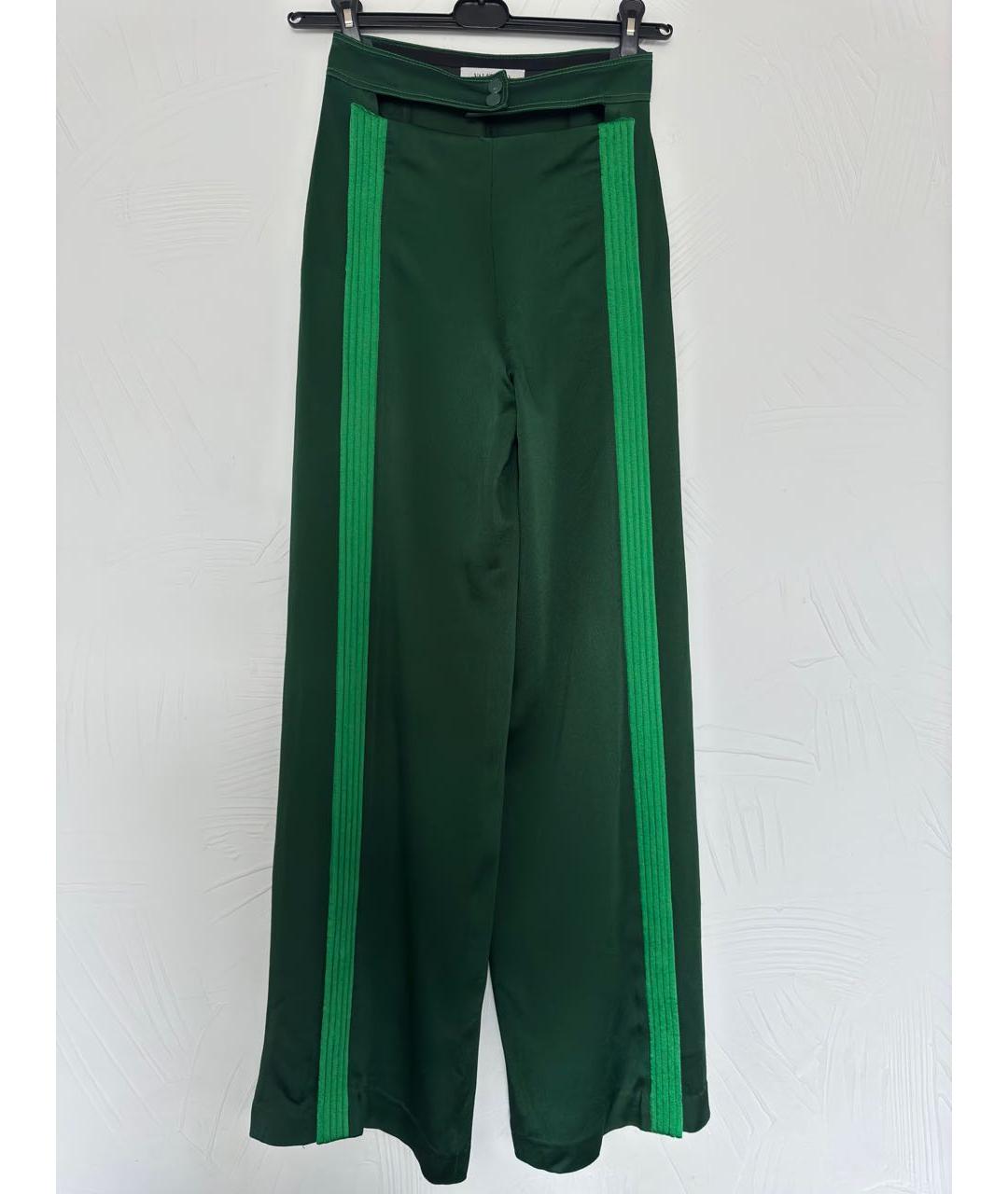 VALENTINO Зеленый шелковый спортивные костюмы, фото 3