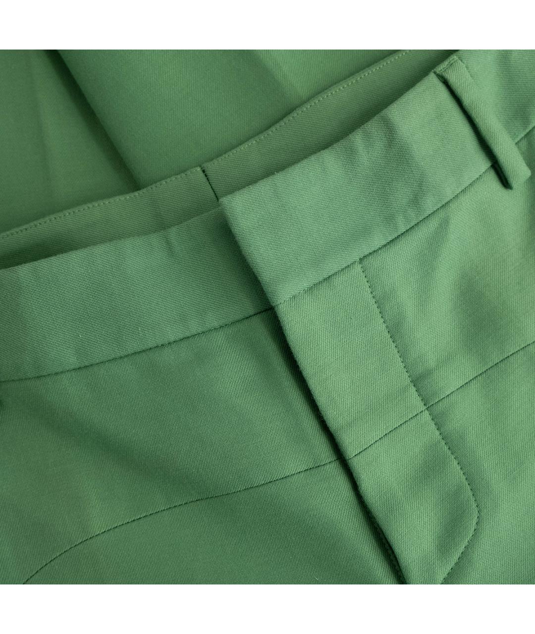 DSQUARED2 Зеленые хлопковые брюки узкие, фото 3