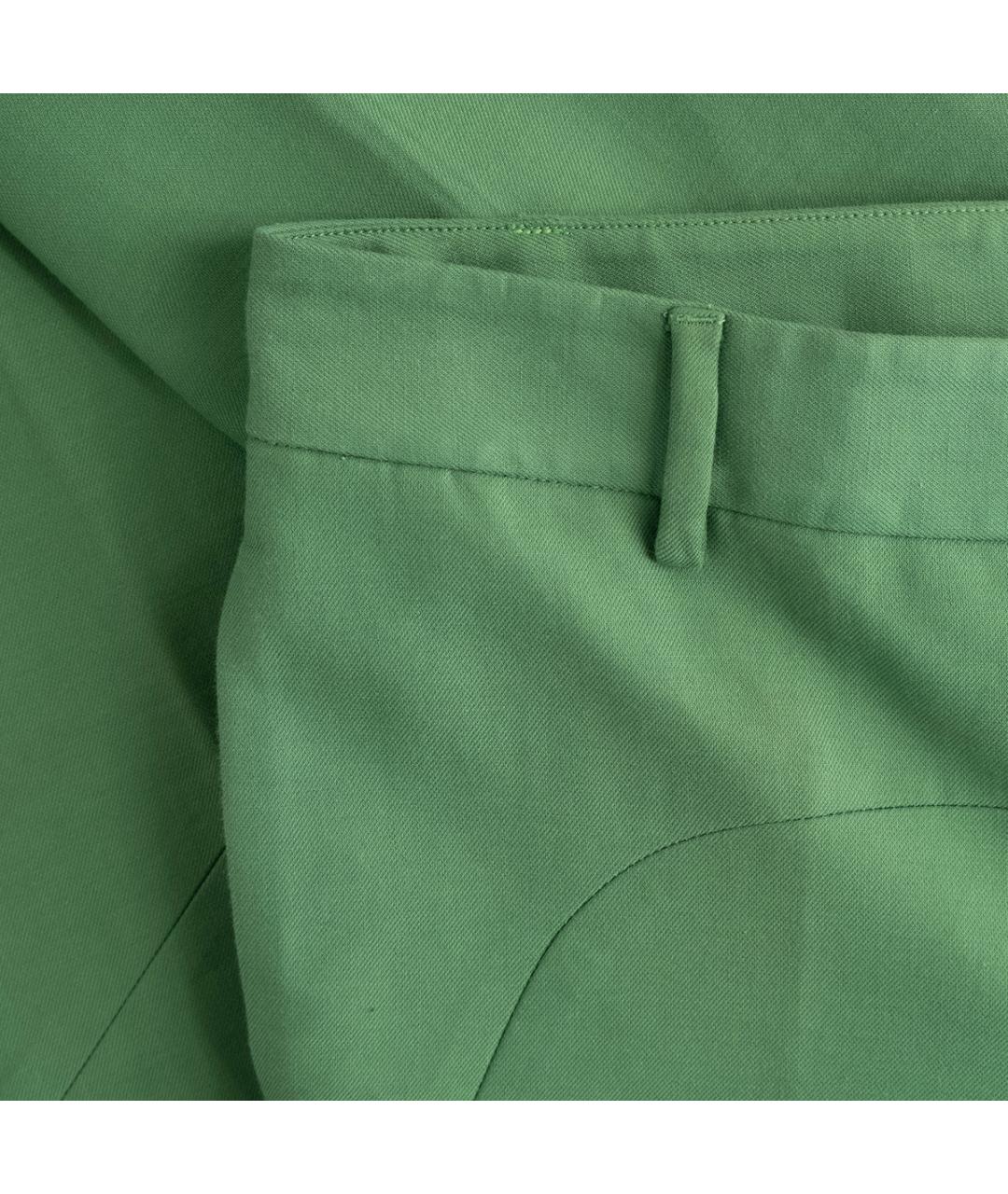 DSQUARED2 Зеленые хлопковые брюки узкие, фото 5