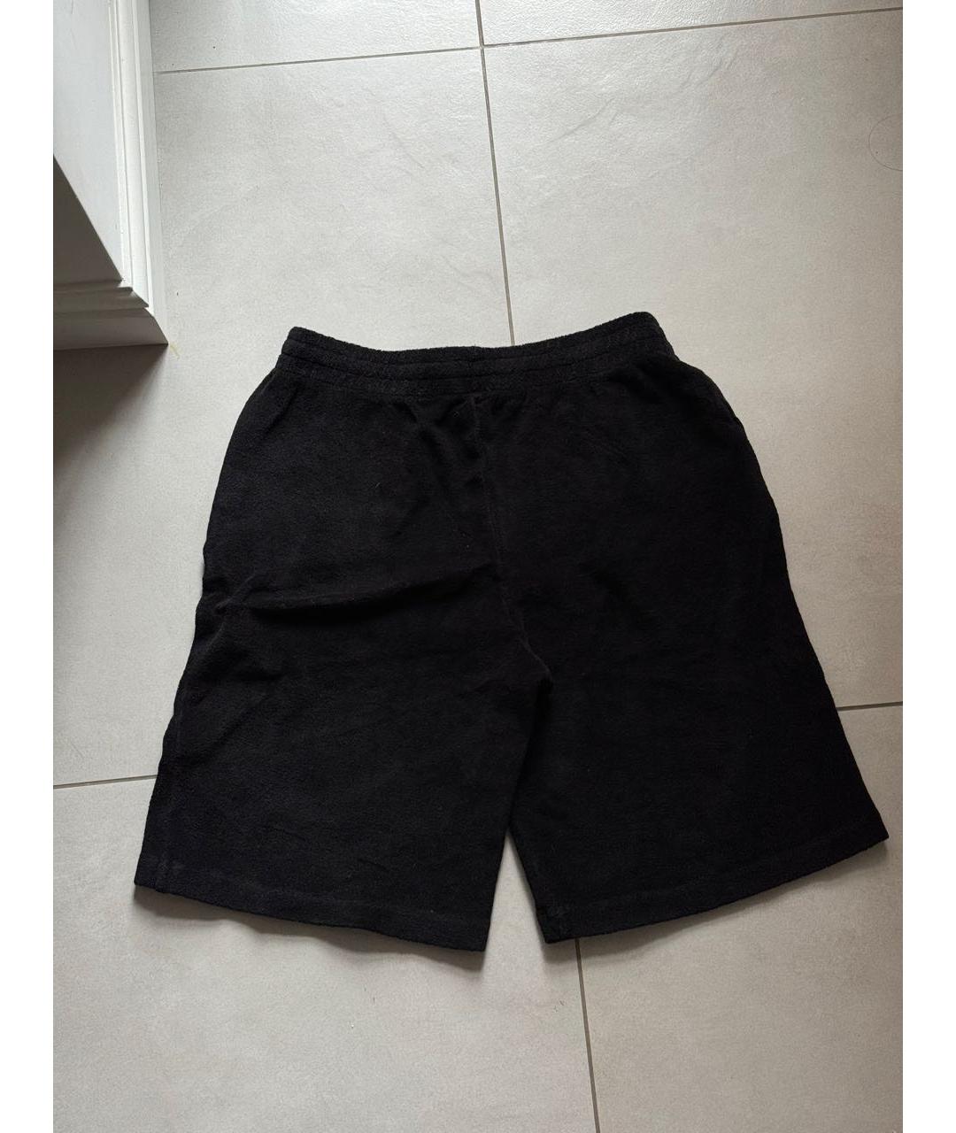 THE PANGAIA Черные хлопковые шорты, фото 2