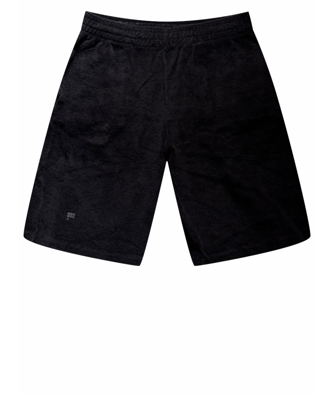 THE PANGAIA Черные хлопковые шорты, фото 1