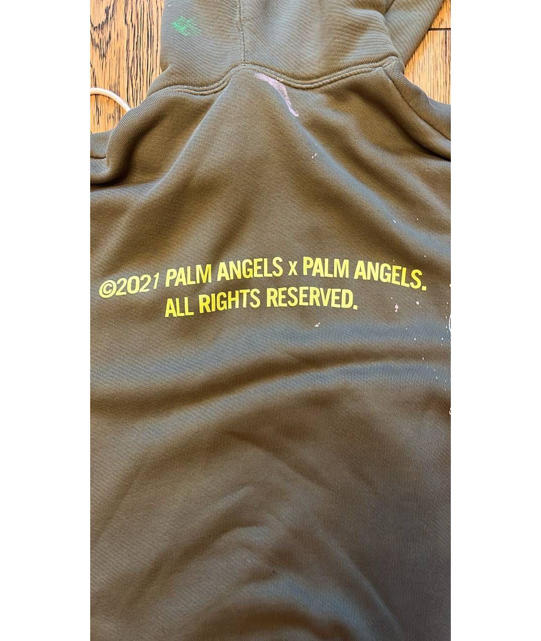 PALM ANGELS Хаки полиэстеровый спортивный костюм, фото 5