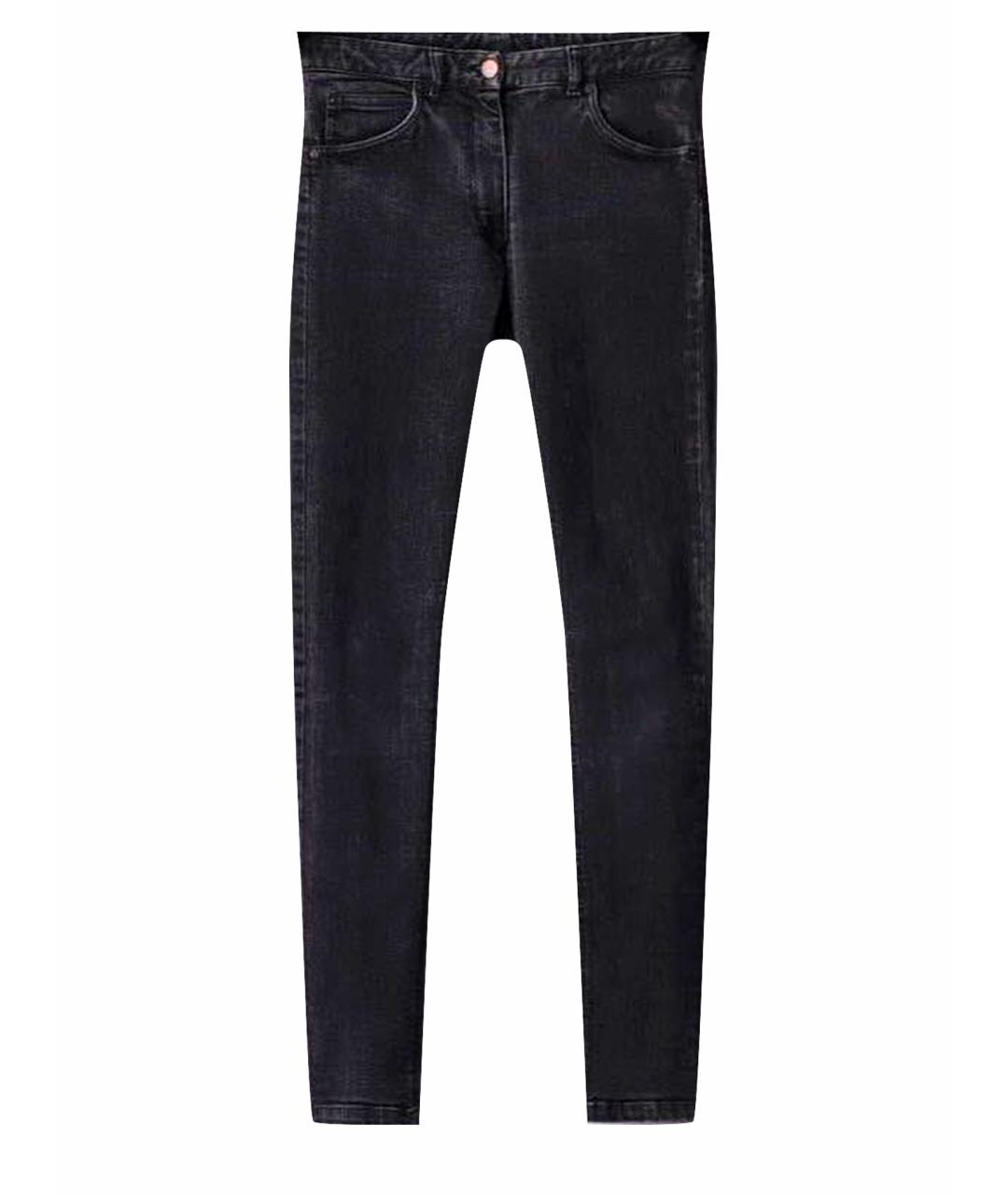 MAISON MARGIELA Серые хлопко-эластановые джинсы слим, фото 1