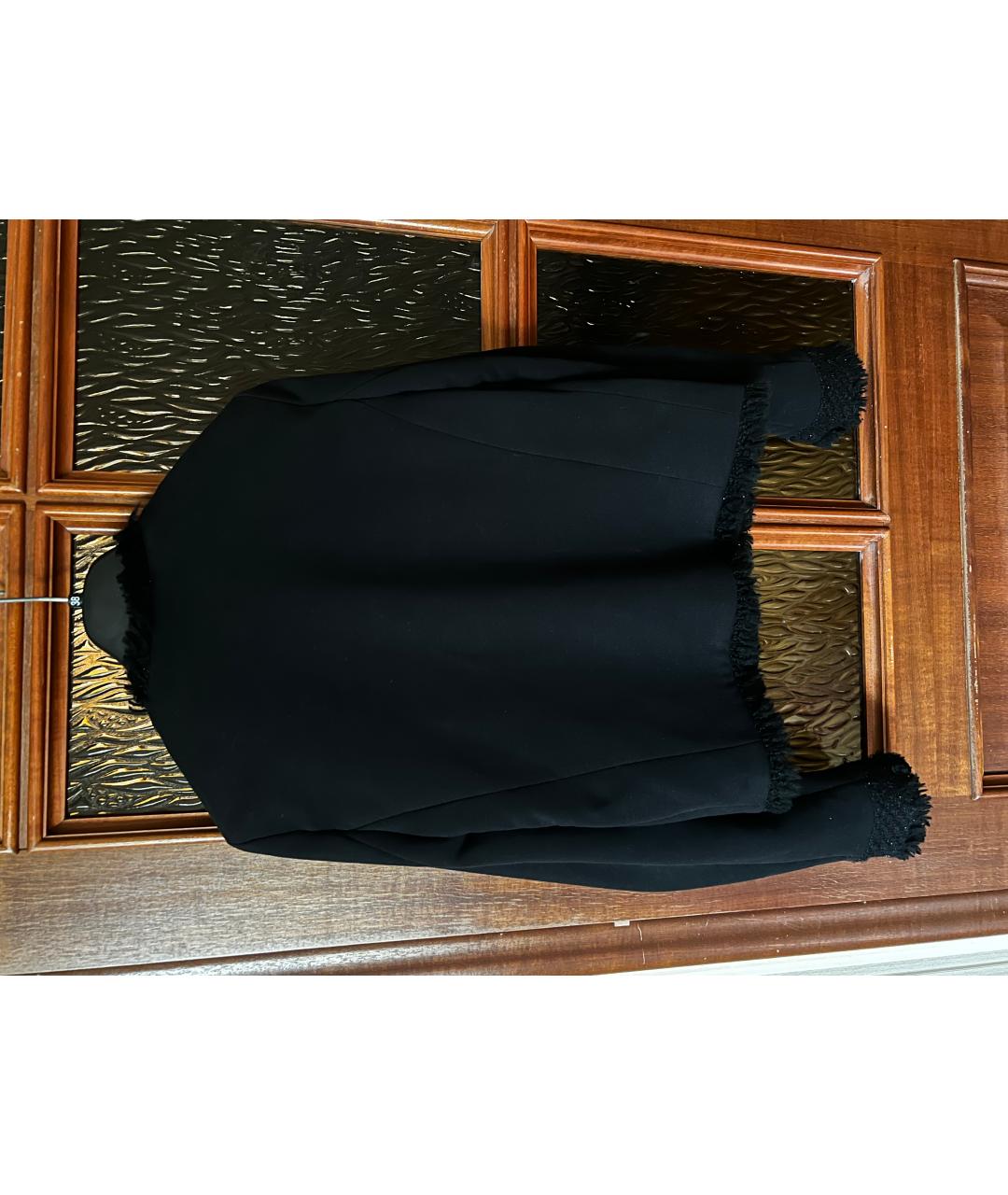 PINKO Черный хлопковый жакет/пиджак, фото 2