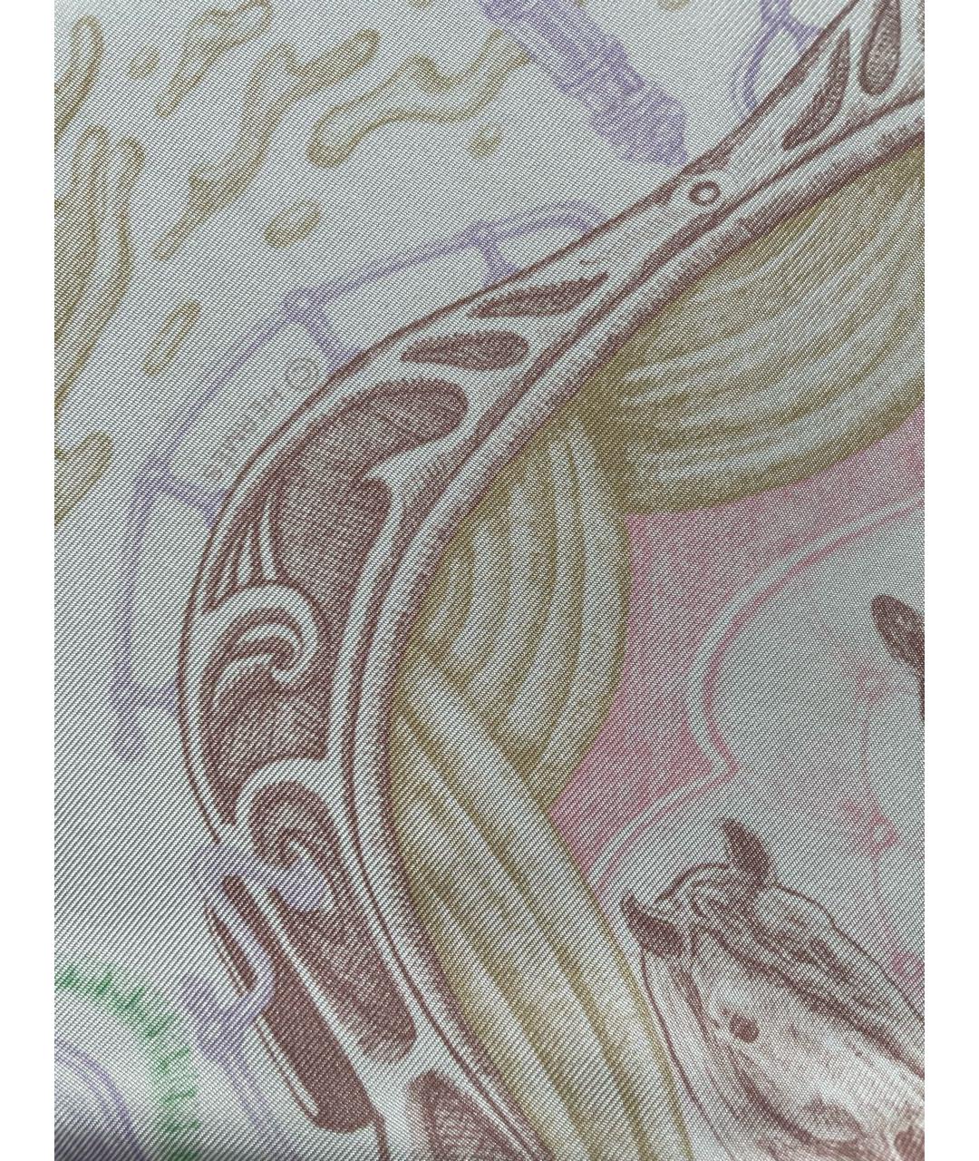 HERMES PRE-OWNED Мульти шелковый платок, фото 5