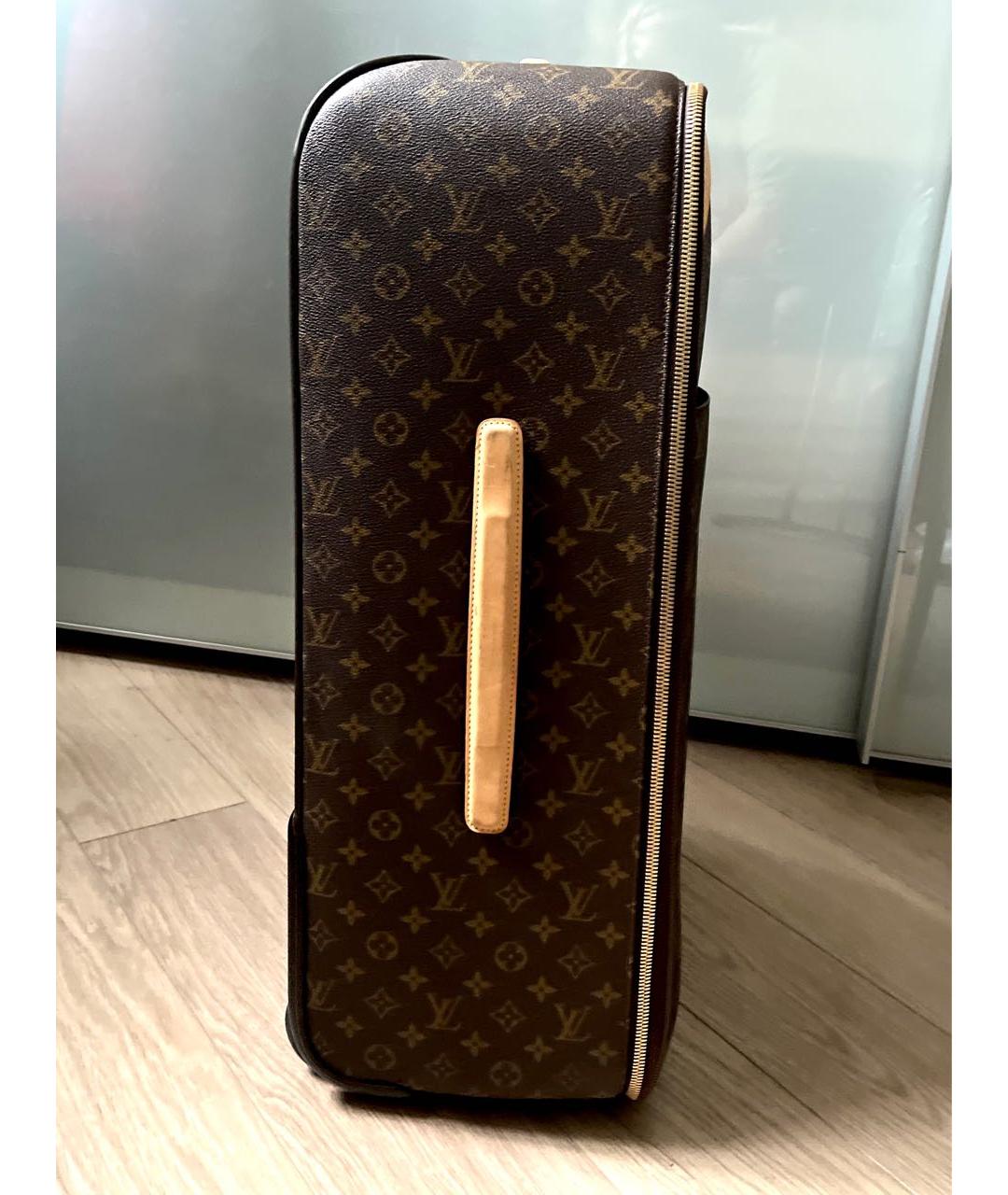 LOUIS VUITTON PRE-OWNED Коричневый чемодан, фото 2