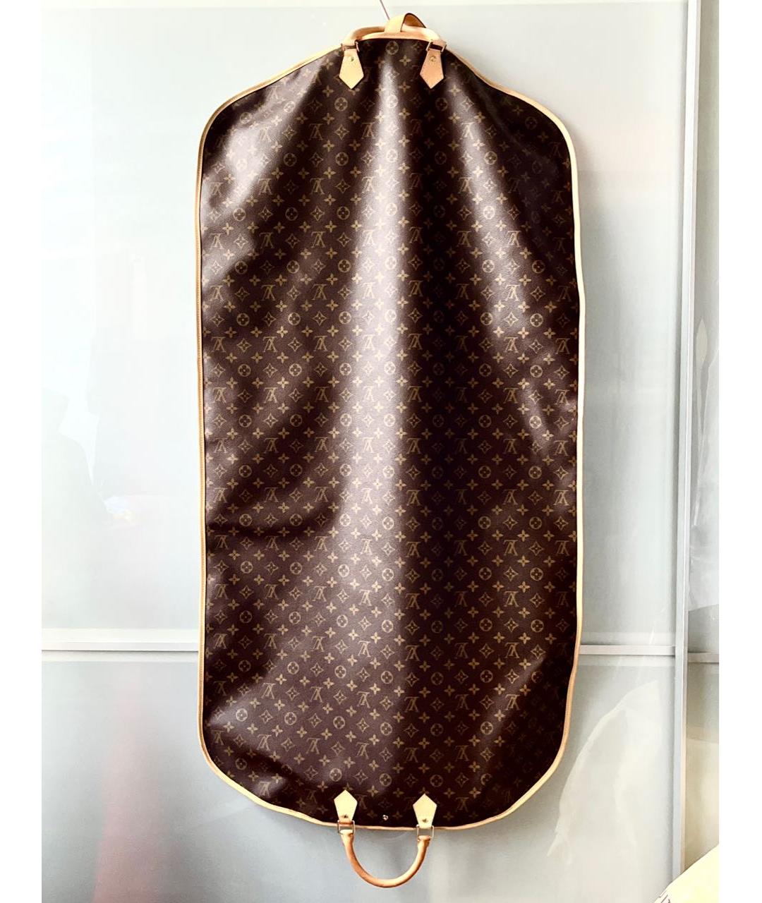 LOUIS VUITTON PRE-OWNED Коричневая дорожная/спортивная сумка, фото 2