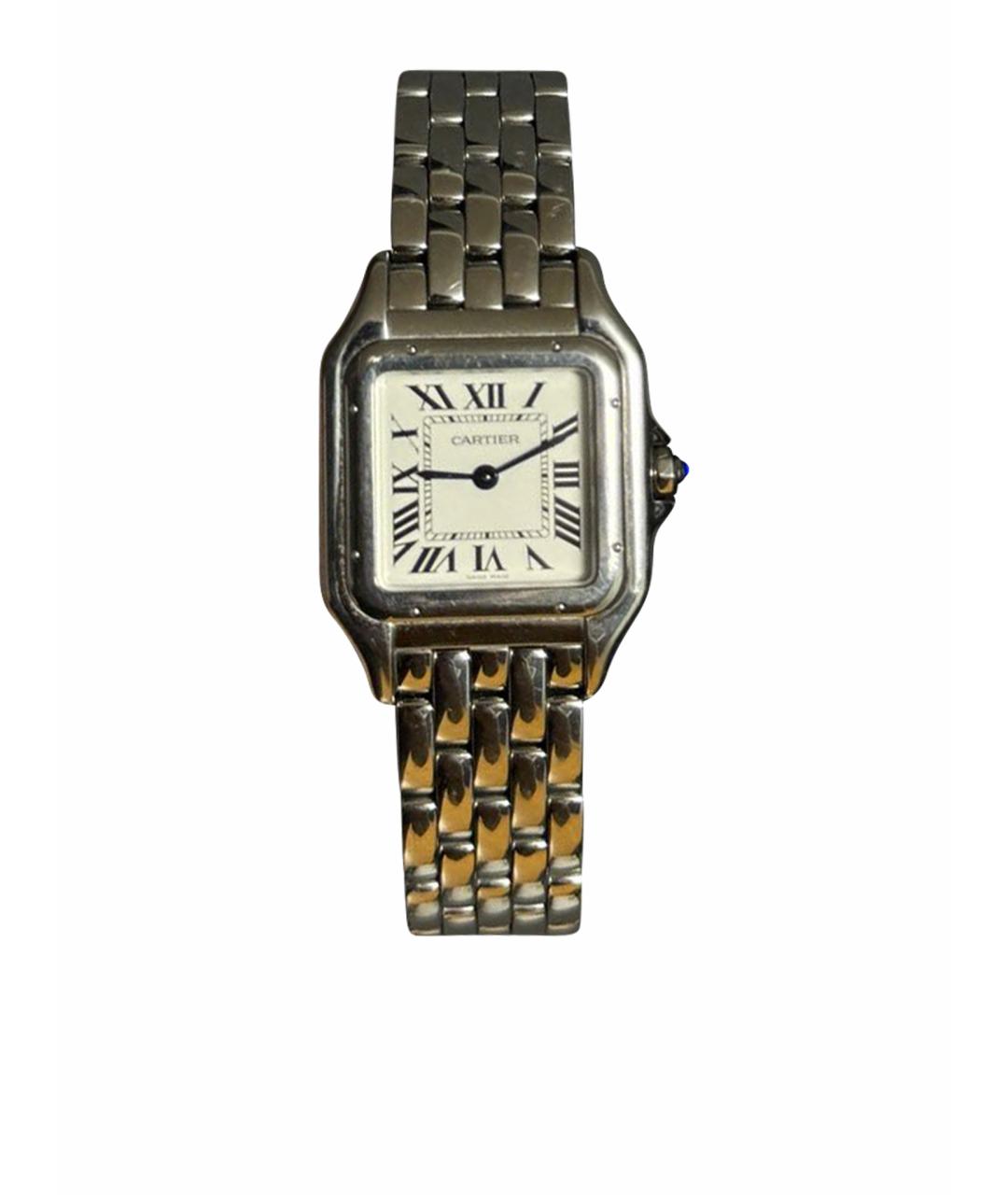 CARTIER Серебряные часы из белого золота, фото 1