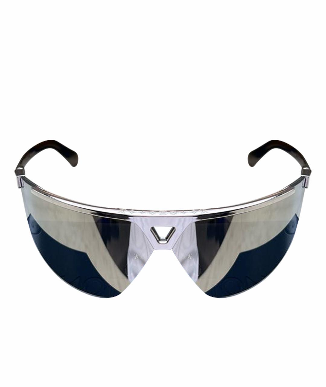 LOUIS VUITTON PRE-OWNED Серебряные металлические солнцезащитные очки, фото 1