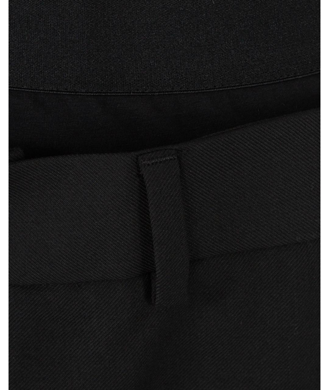 MM6 MAISON MARGIELA Черные прямые брюки, фото 2