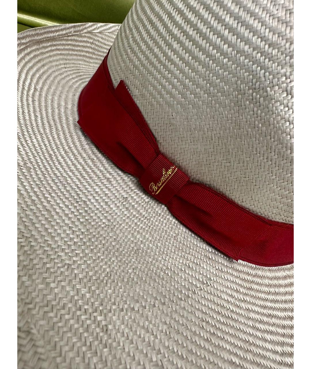 BORSALINO Бежевая соломенная шляпа, фото 4