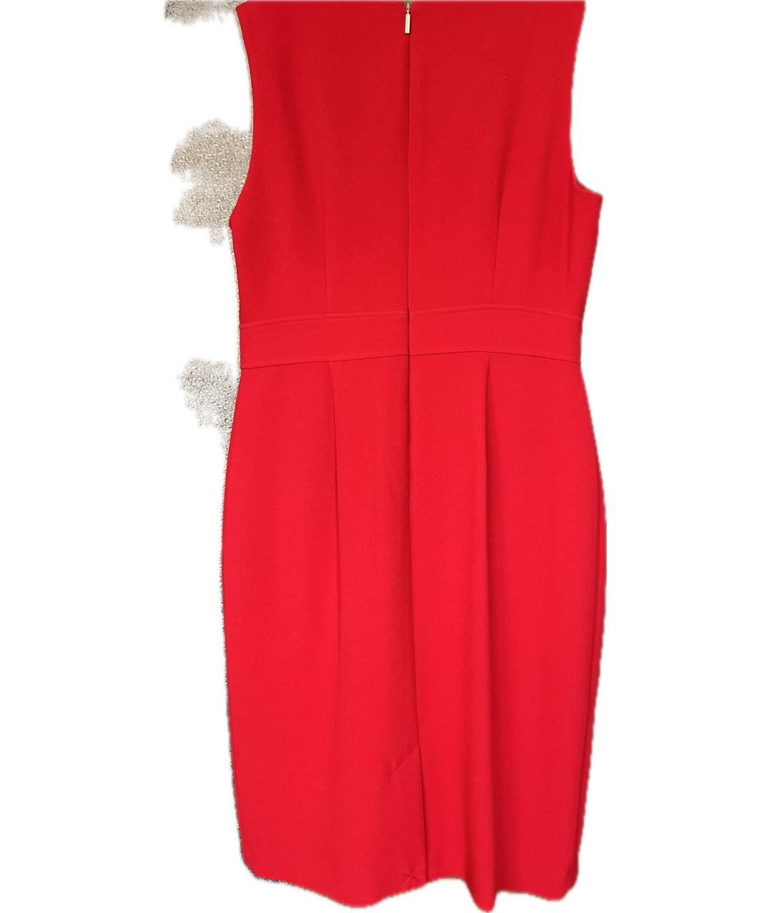 KARL LAGERFELD Красное полиэстеровое платье, фото 2