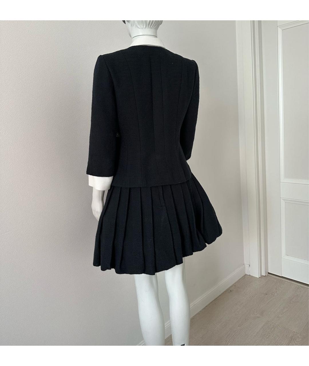 CHANEL PRE-OWNED Черный костюм с юбками, фото 3