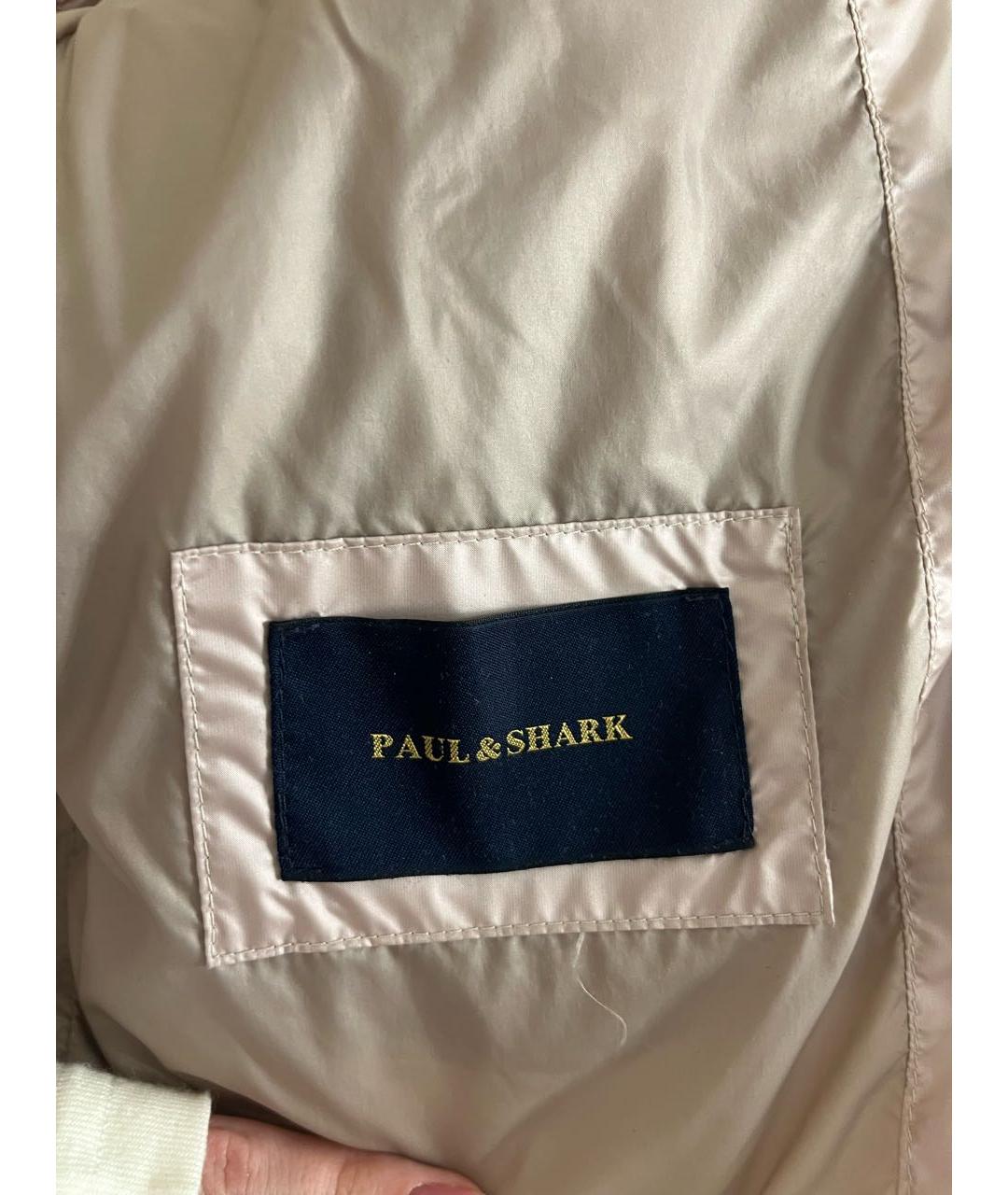 PAUL & SHARK Розовый полиамидовый пуховик, фото 7