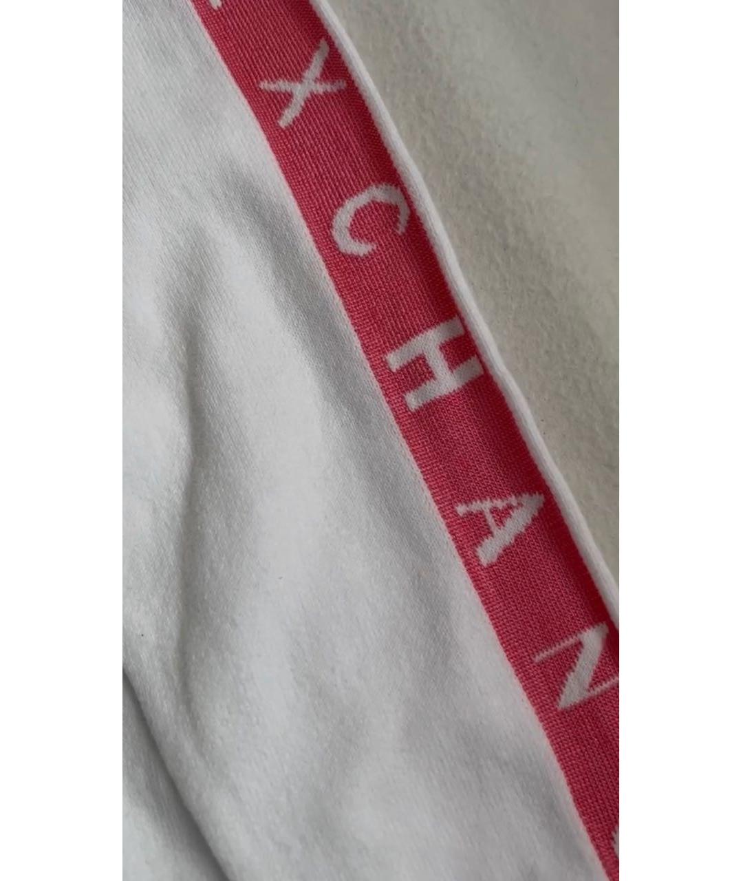 ARMANI EXCHANGE Белый хлопковый джемпер / свитер, фото 4