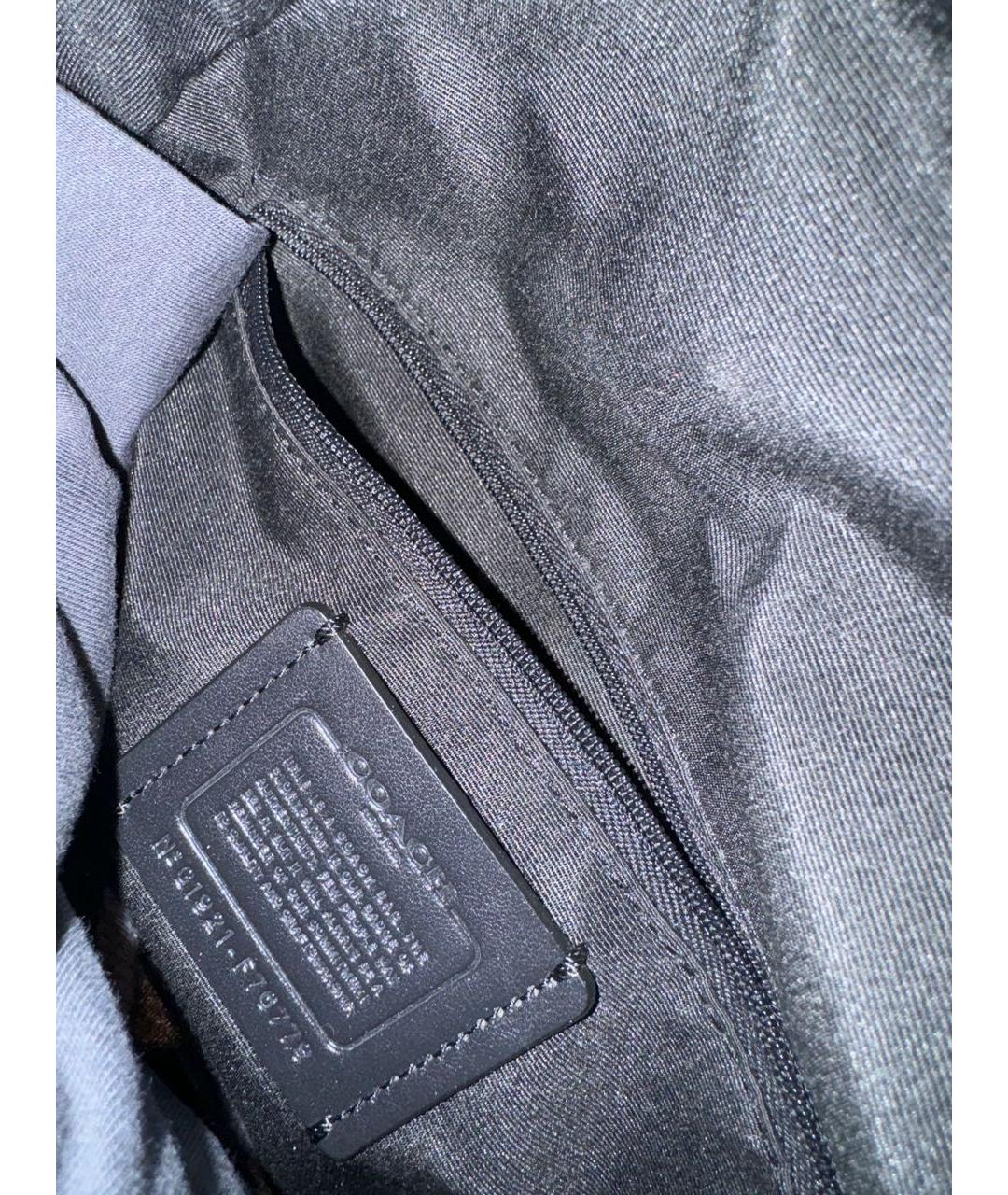 COACH Коричневый кожаный рюкзак, фото 4