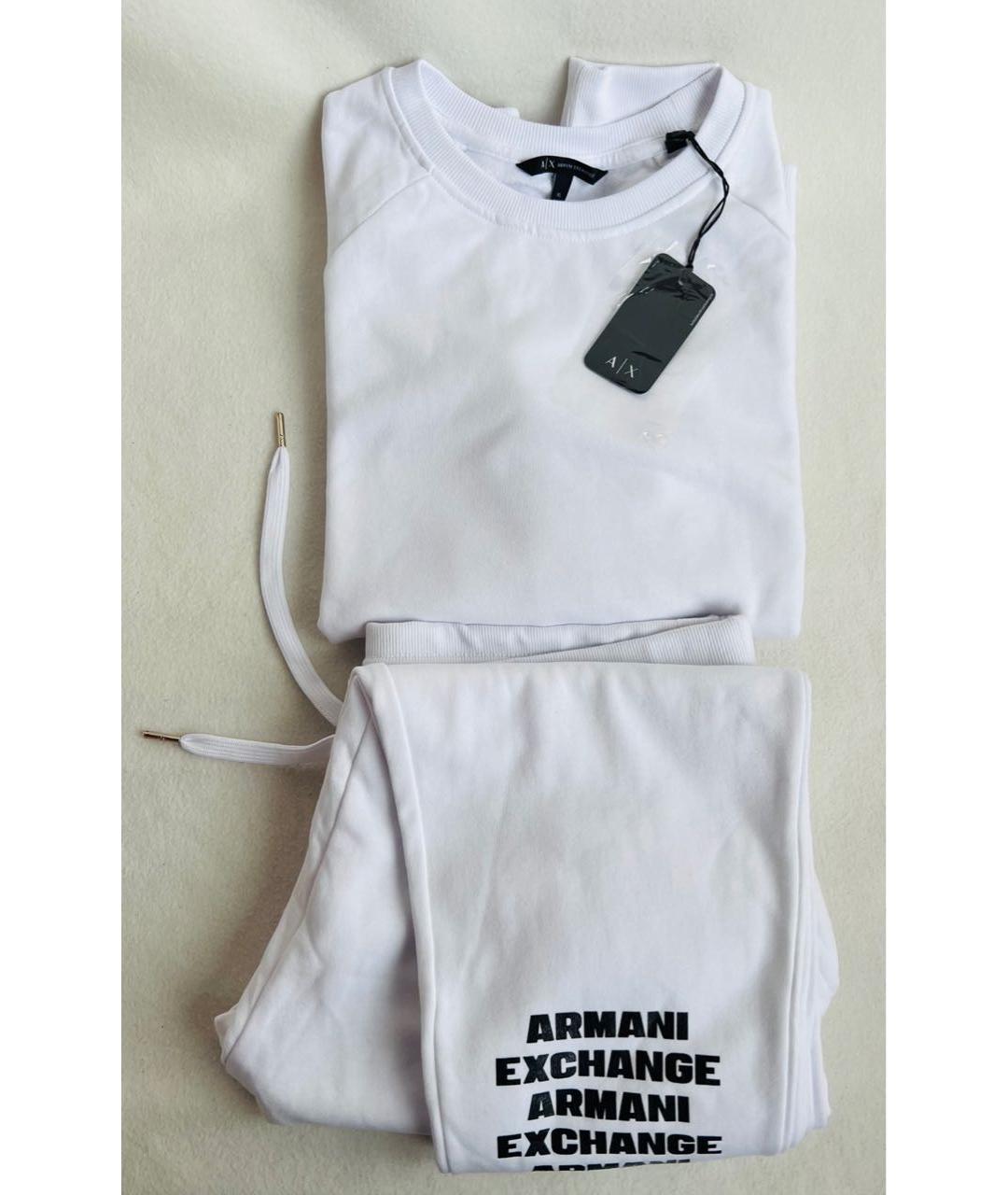 ARMANI EXCHANGE Белый спортивные костюмы, фото 5