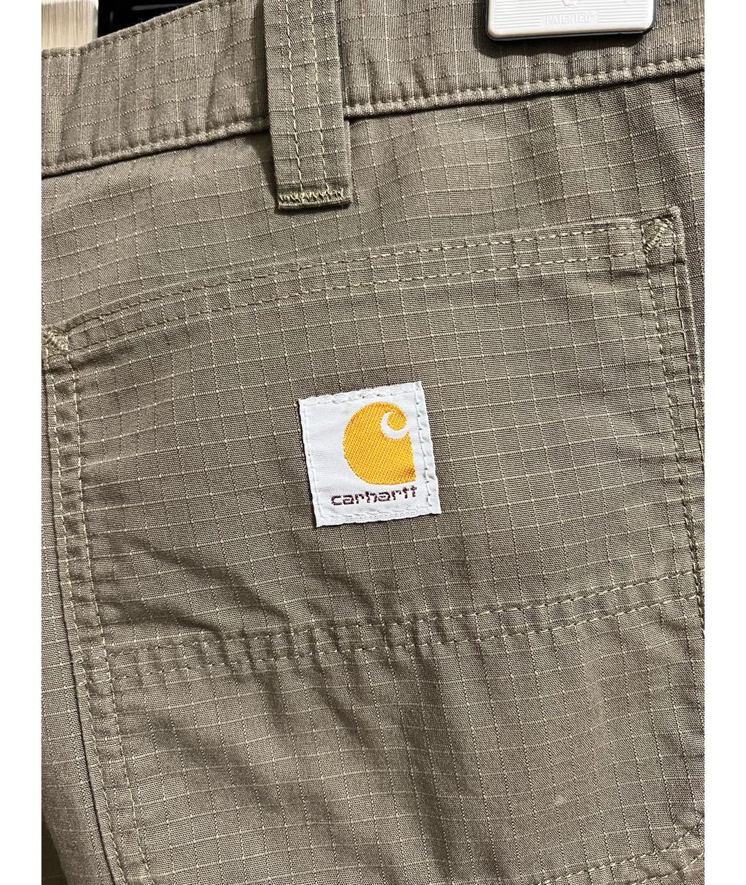 CARHARTT Коричневые хлопковые шорты, фото 3