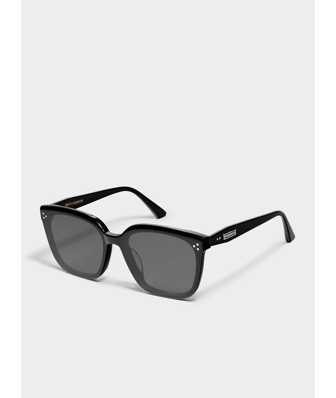 GENTLE MONSTER Черные пластиковые солнцезащитные очки, фото 4