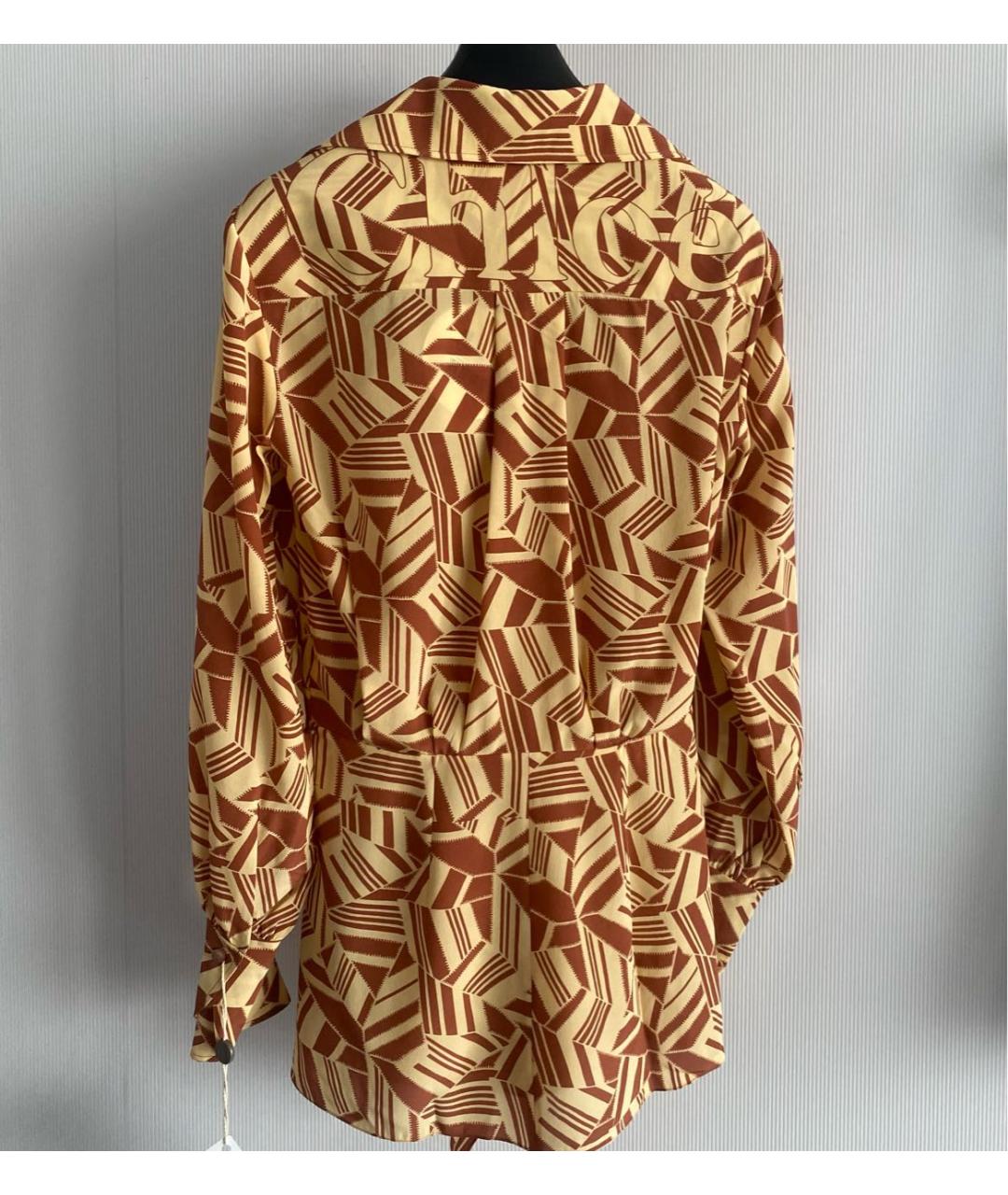 CHLOE Шелковая блузы, фото 5