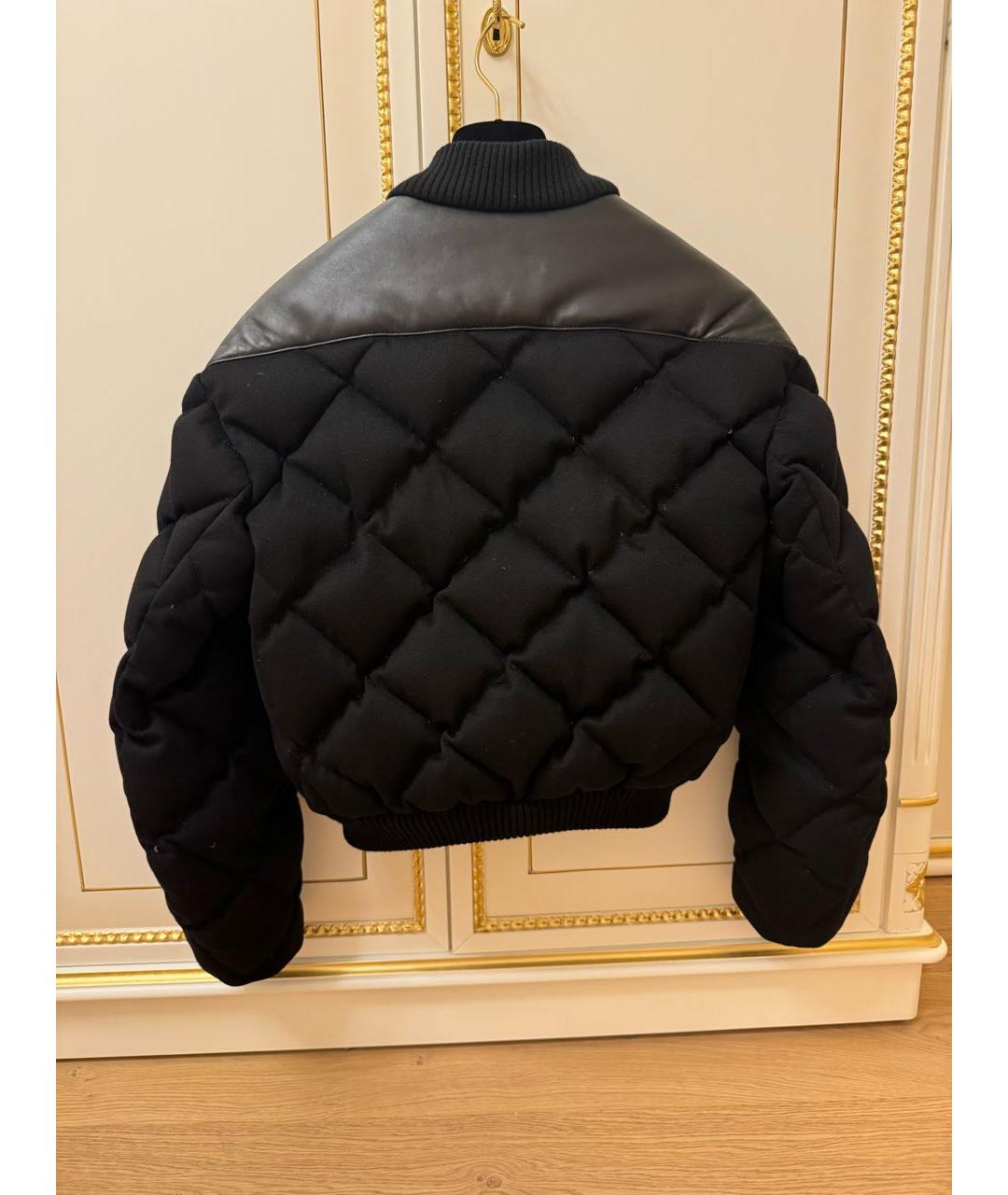HERMES Черная кашемировая куртка, фото 5