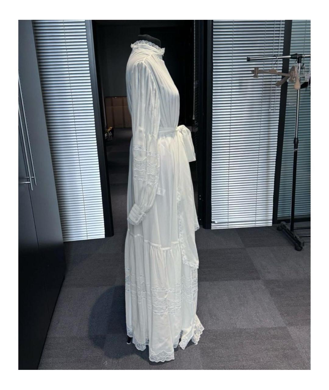 ALEXANDER TEREKHOV Белое вечернее платье, фото 8