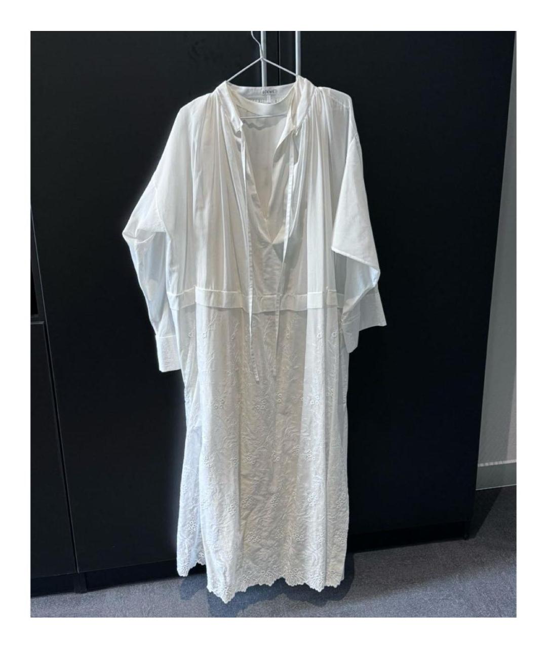 LOEWE Белое повседневное платье, фото 2