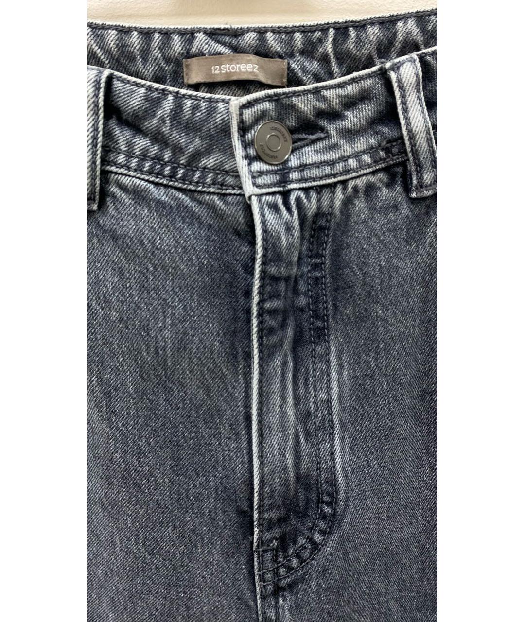 12 STOREEZ Хлопковые прямые джинсы, фото 3