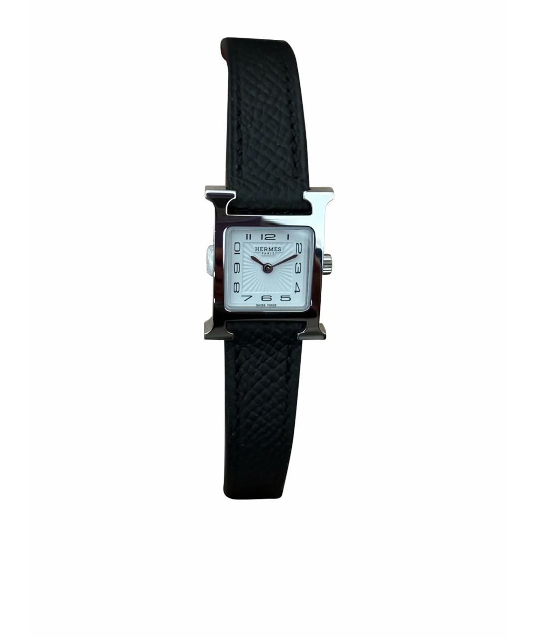 HERMES PRE-OWNED Серебряные металлические часы, фото 1