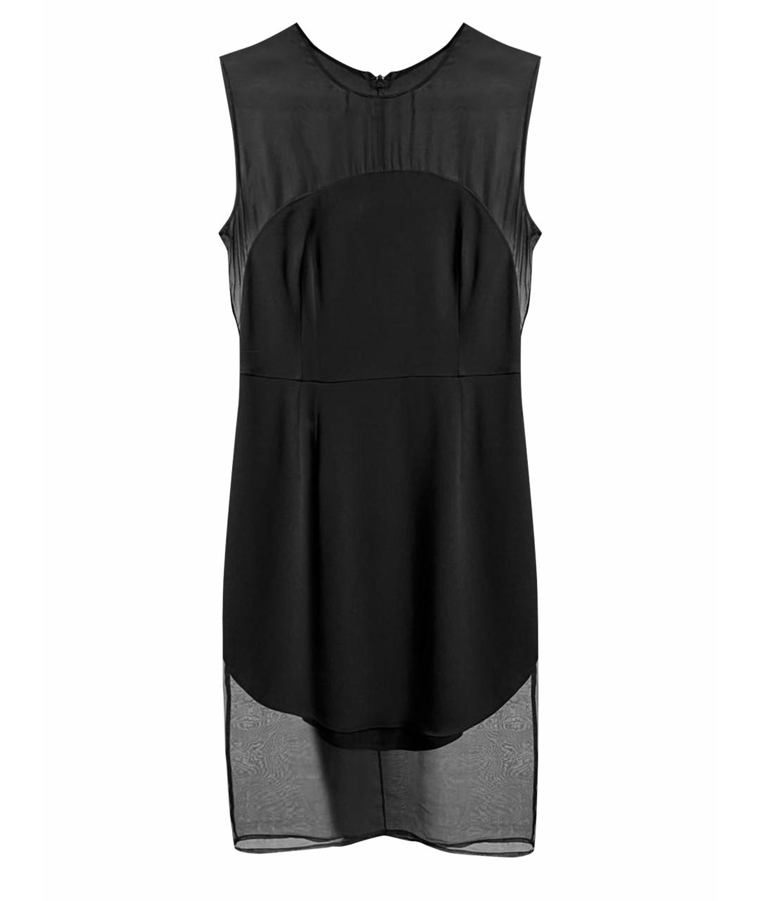 STELLA MCCARTNEY Черное шифоновое вечернее платье, фото 1