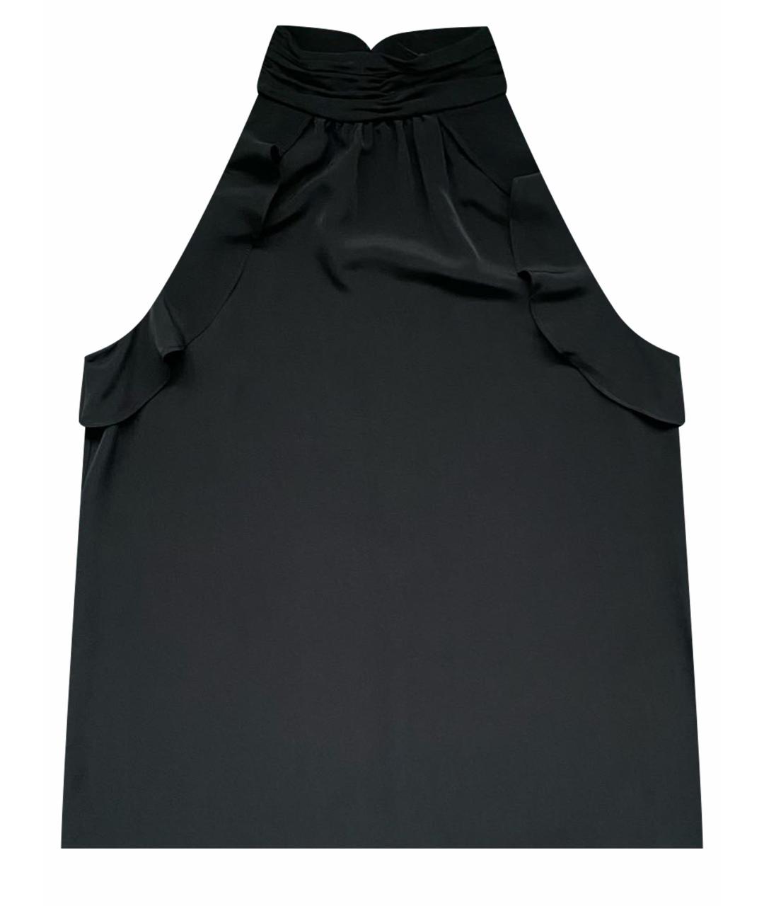 RACHEL ZOE Черная полиэстеровая блузы, фото 1