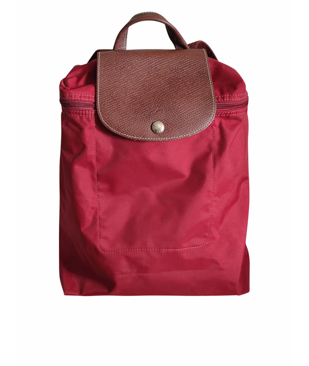 LONGCHAMP Красный синтетический рюкзак, фото 1