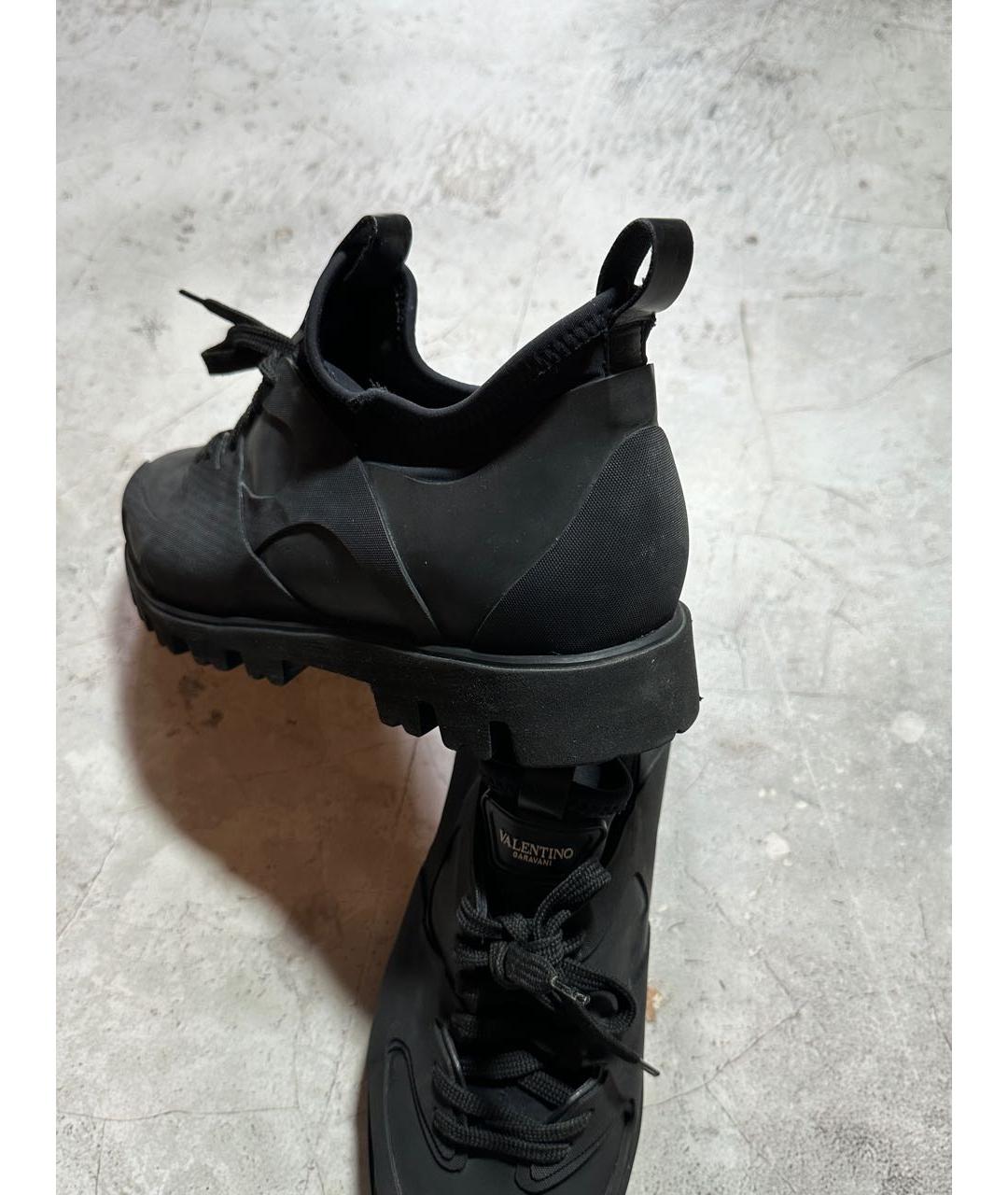 VALENTINO Черные низкие ботинки, фото 4