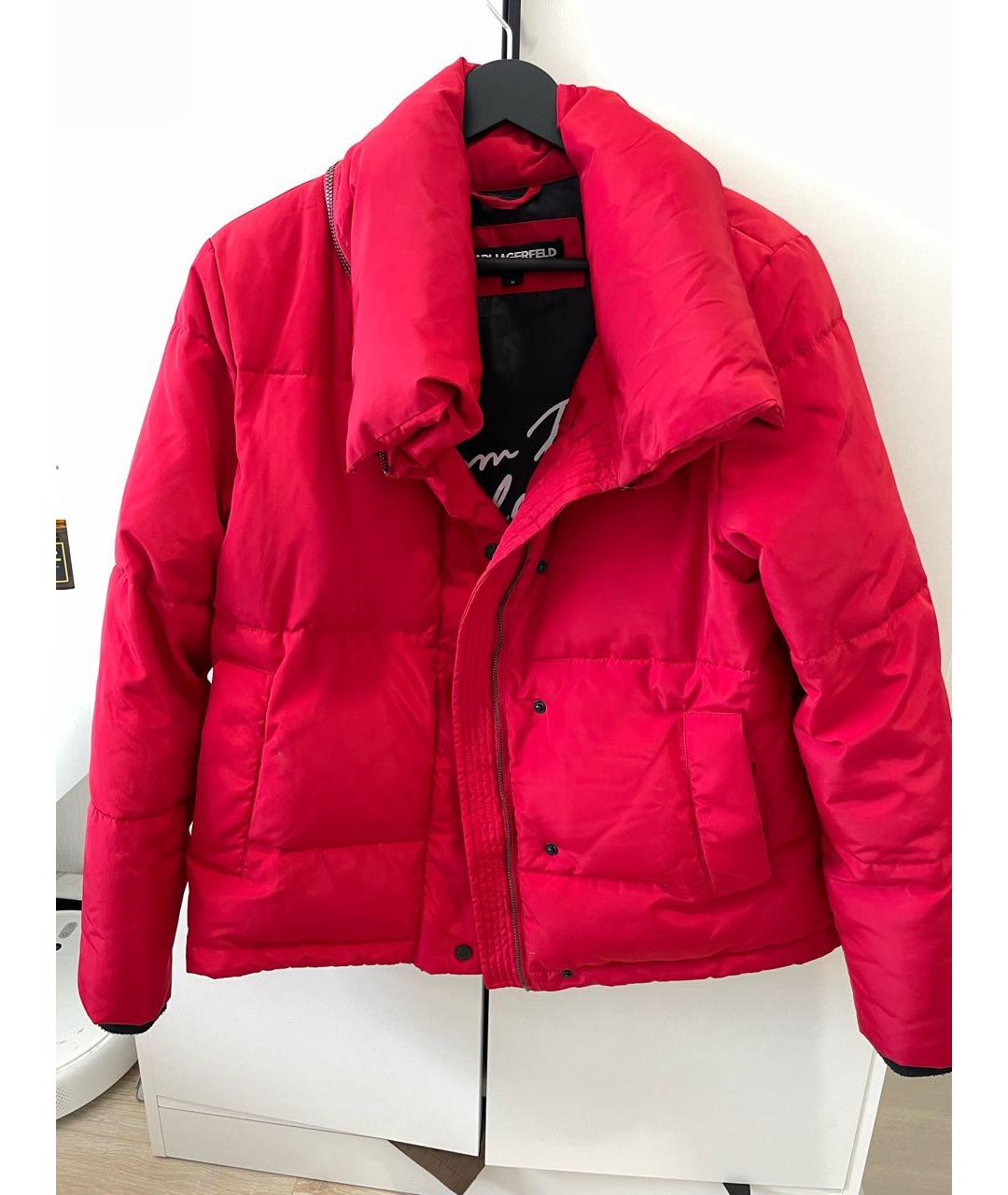 KARL LAGERFELD Красная куртка, фото 7