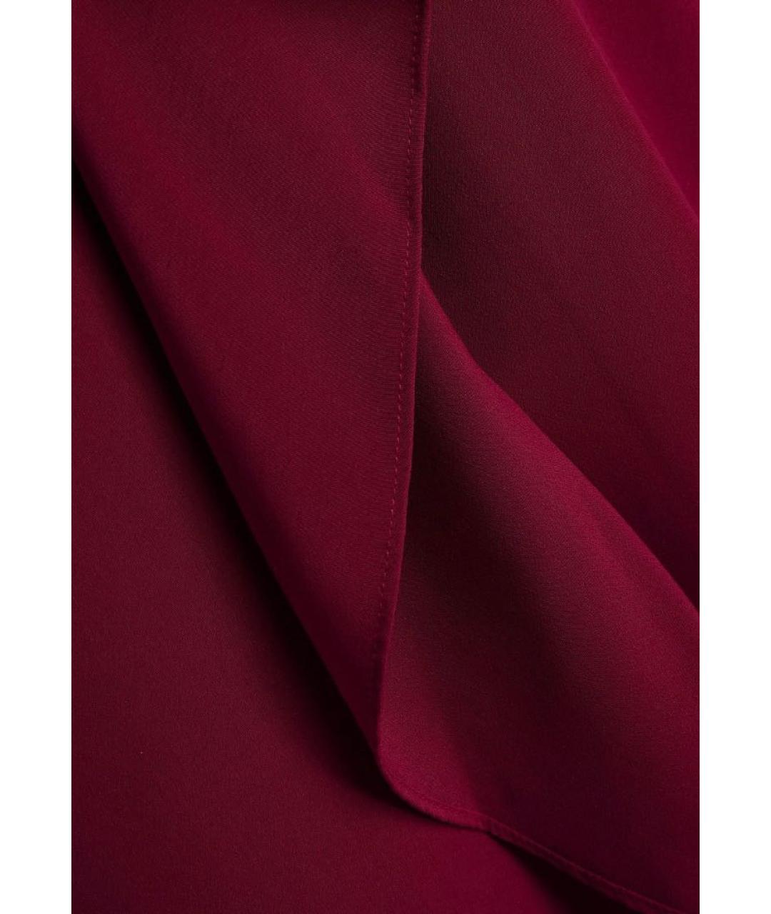 RACHEL ZOE Красная полиэстеровая блузы, фото 3