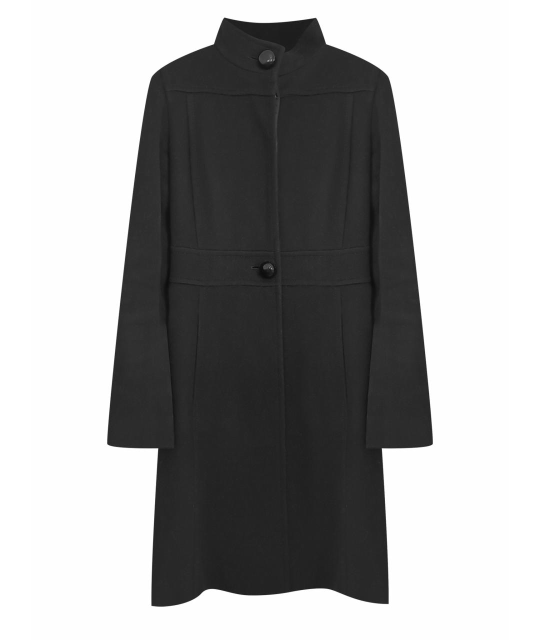 CELINE PRE-OWNED Черное шерстяное пальто, фото 1